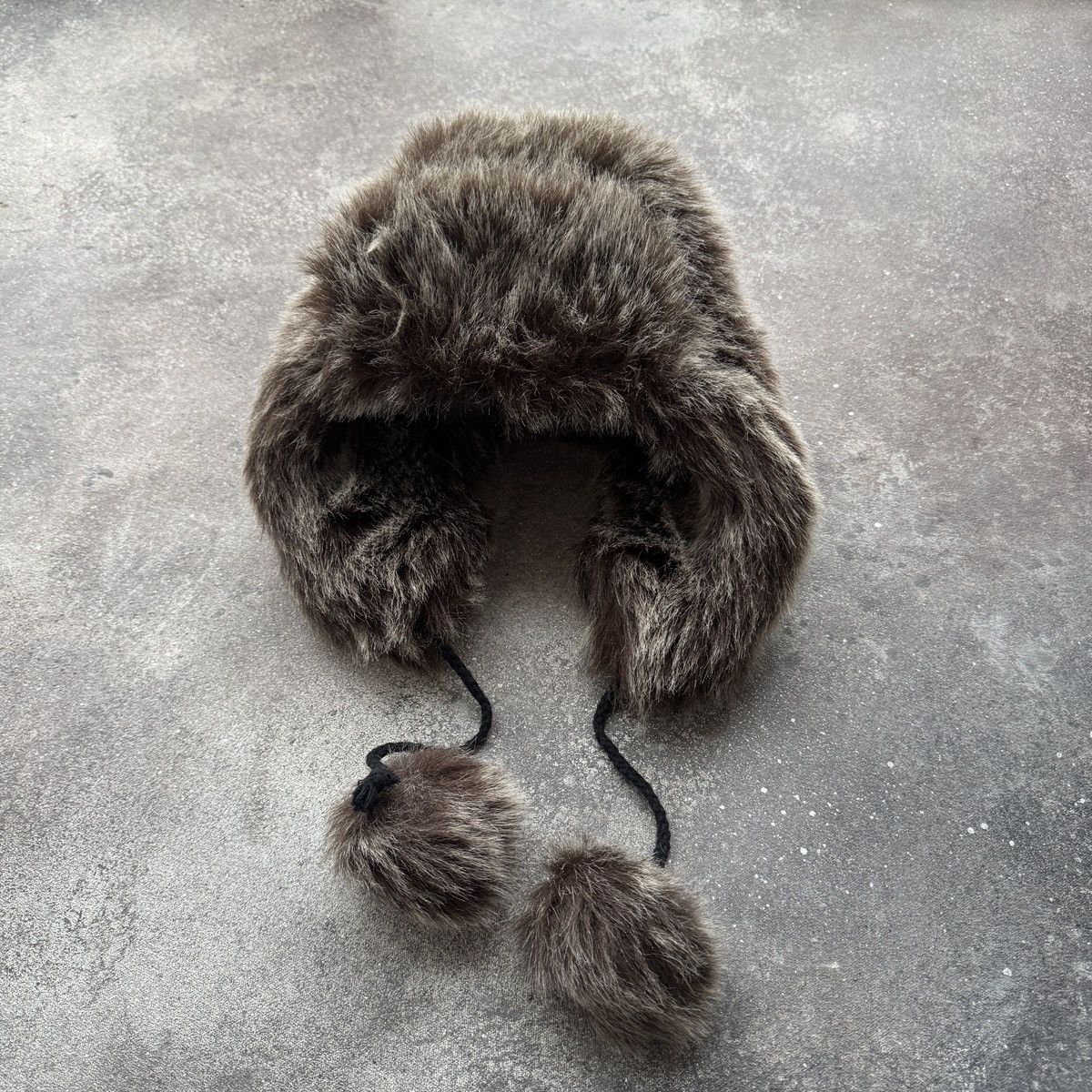 Hysteric Glamour Amazing Faux Fur Y2K Ushanka Hat (Trapper Hat) Size ONE SIZE - 4 Thumbnail