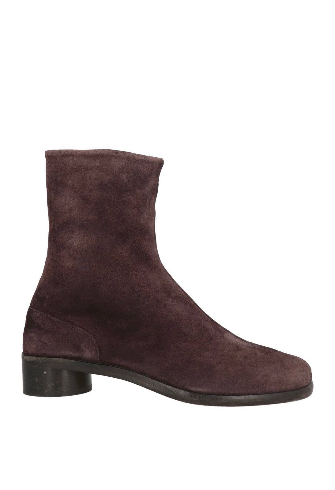 Maison Margiela Suede Brown Tabi Ankle Boots Size US 7 / EU 40 - 1 Thumbnail