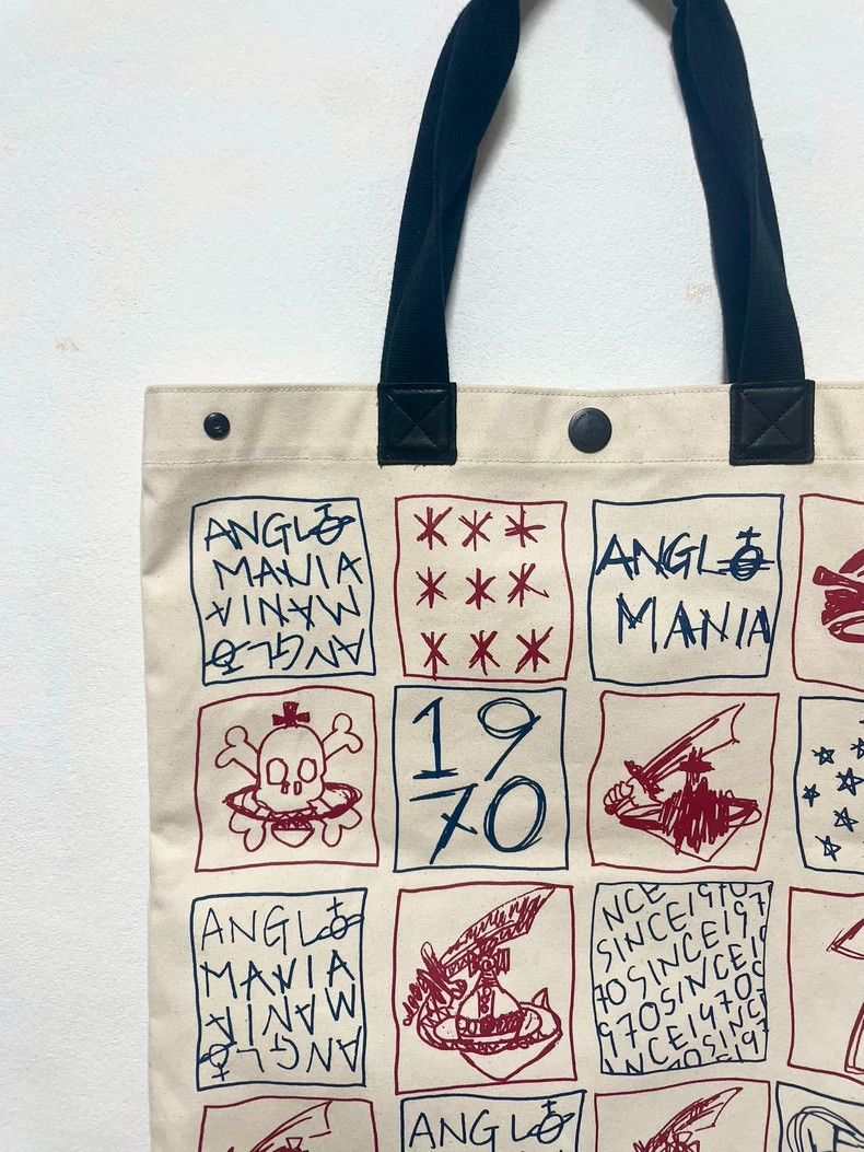 Other Vivienne Westwood size os Large capacity beige canvas tote Size ONE SIZE - 4 Thumbnail