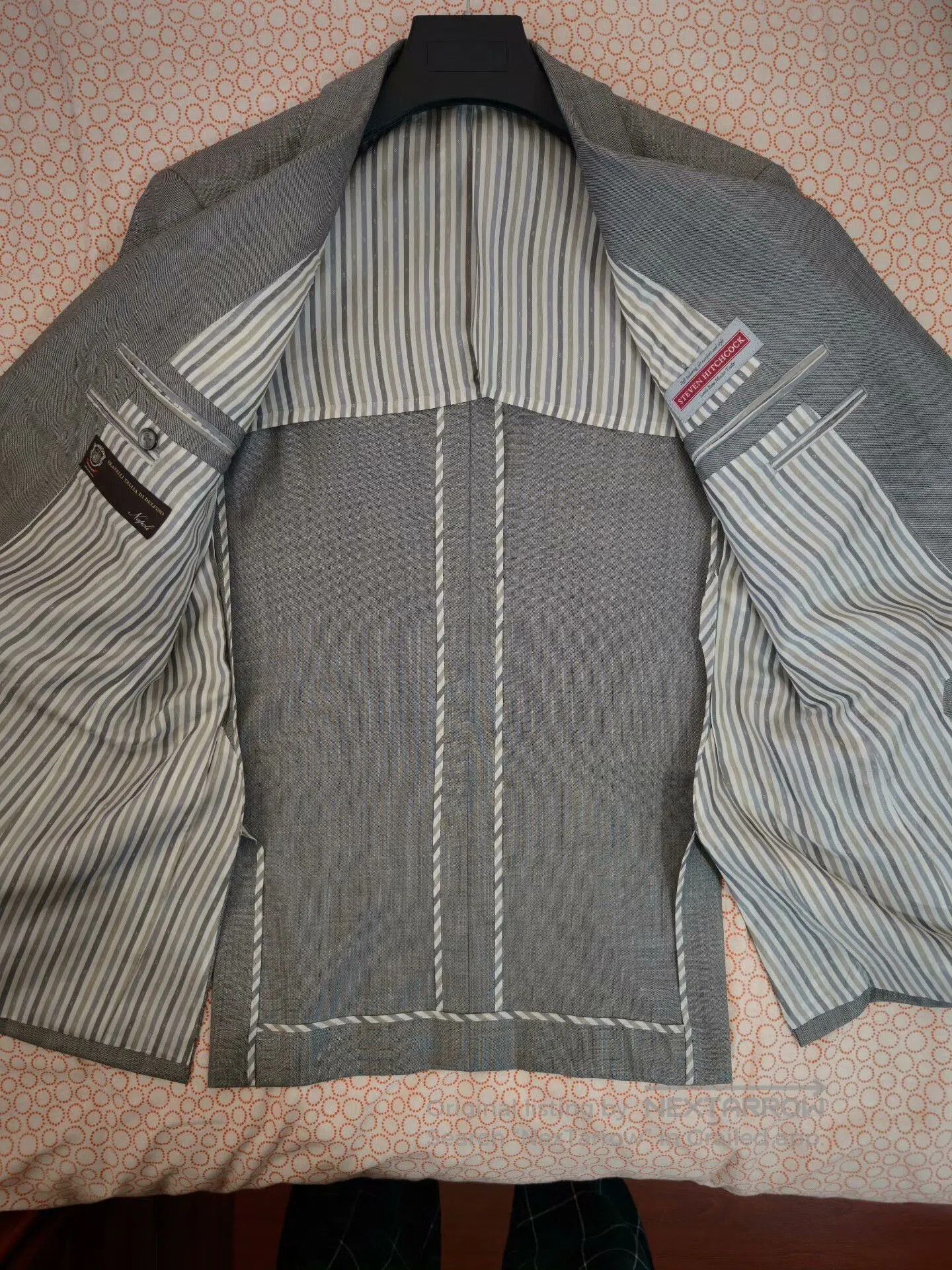 Japanese Brand Steven Hitchcock Custom Suit in Gray. Size US M / EU 48-50 / 2 - 6 Thumbnail