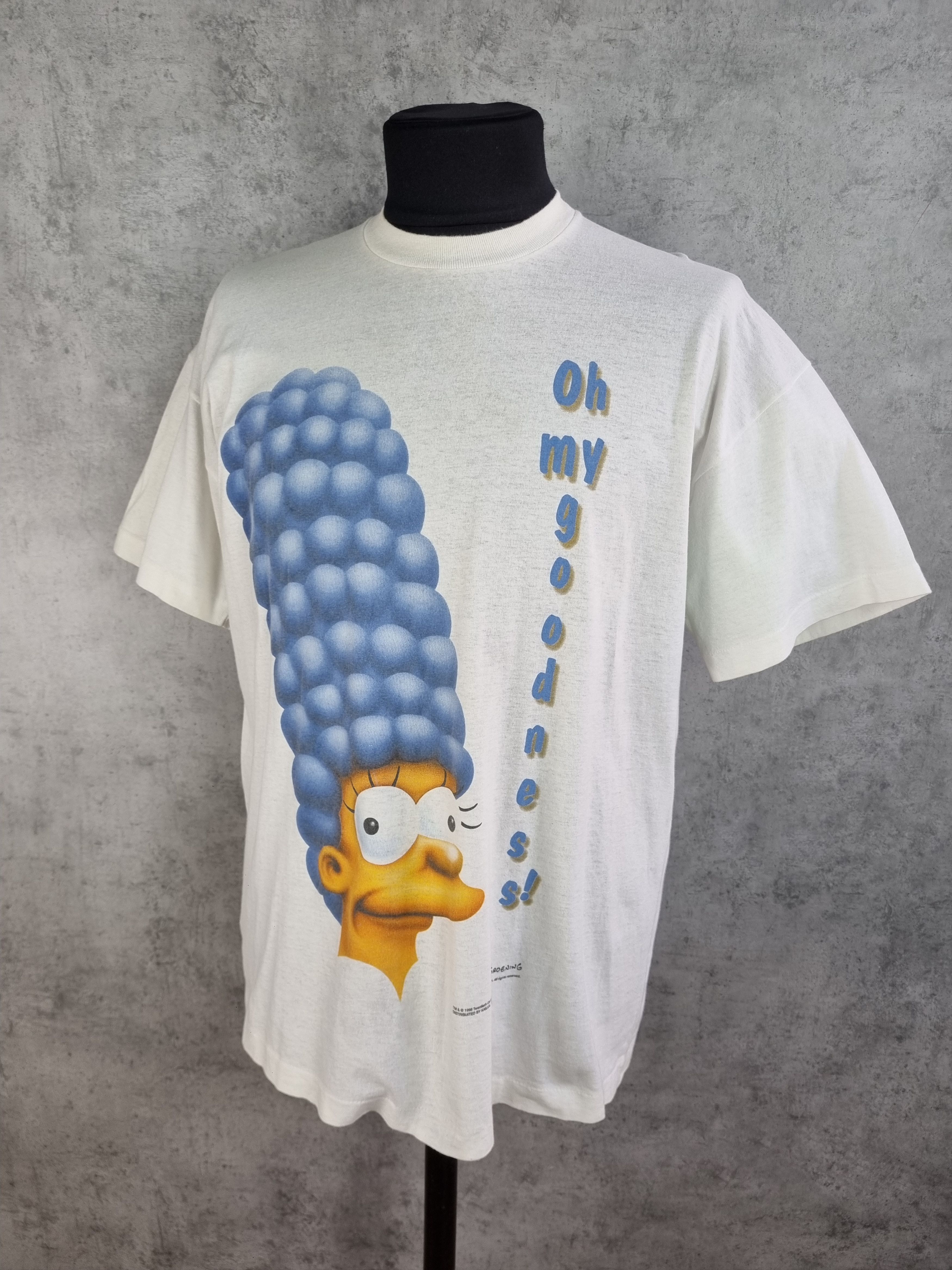 The Simpsons × Vintage Single Stitch Marge Simpsons Portret Oh my Goodness Size US L / EU 52-54 / 3 - 7 Thumbnail