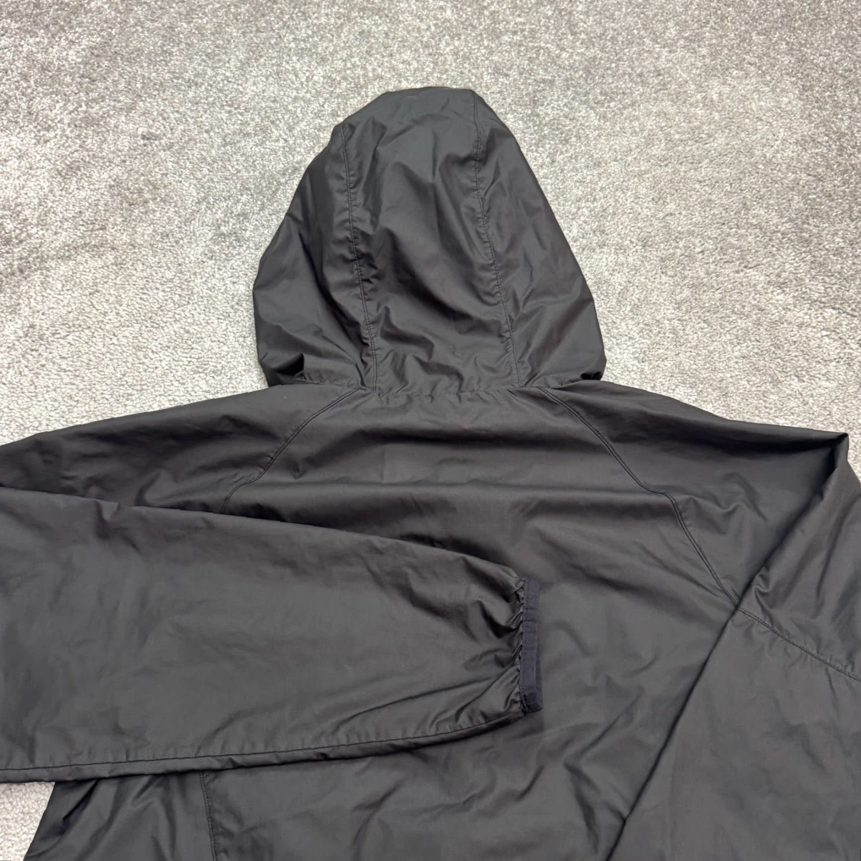 Vintage Lucy Windbreaker Hoodie Jacket Womens M Black Outdoor Active Size M / US 6-8 / IT 42-44 - 4 Thumbnail
