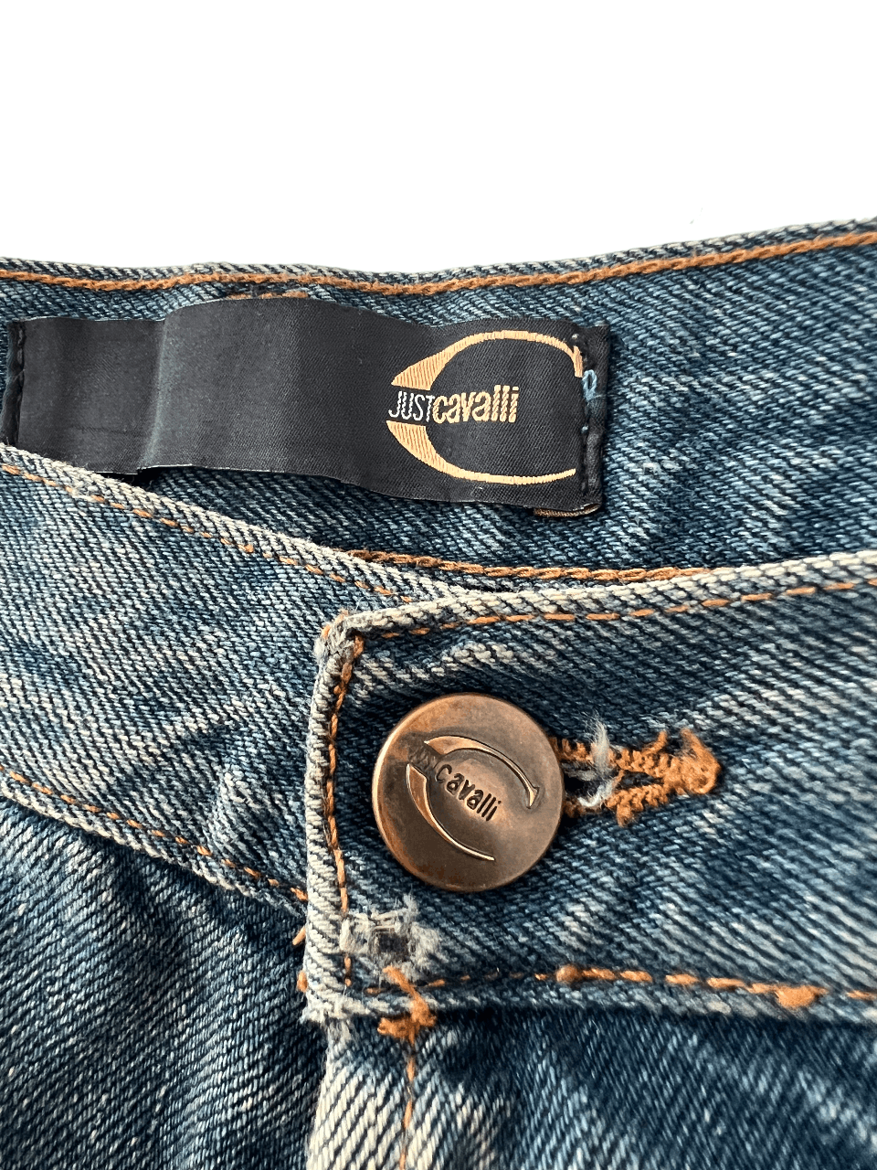 Roberto Cavalli Cavali Denim Jeans 33 Size US 33 - 3 Thumbnail