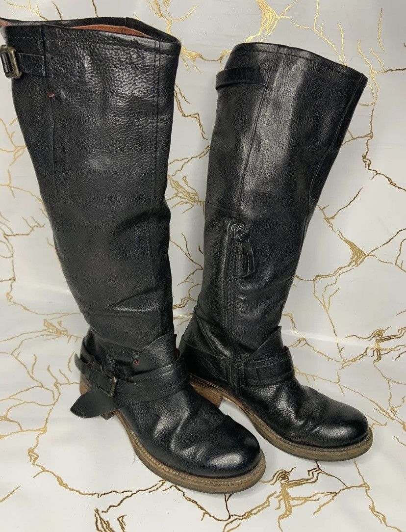 A.S.98 A.S.98 Airstep Women ZipperBlack Boots EU37 US6.5 23.5cm Size US 6.5 / IT 36.5 - 2 Thumbnail
