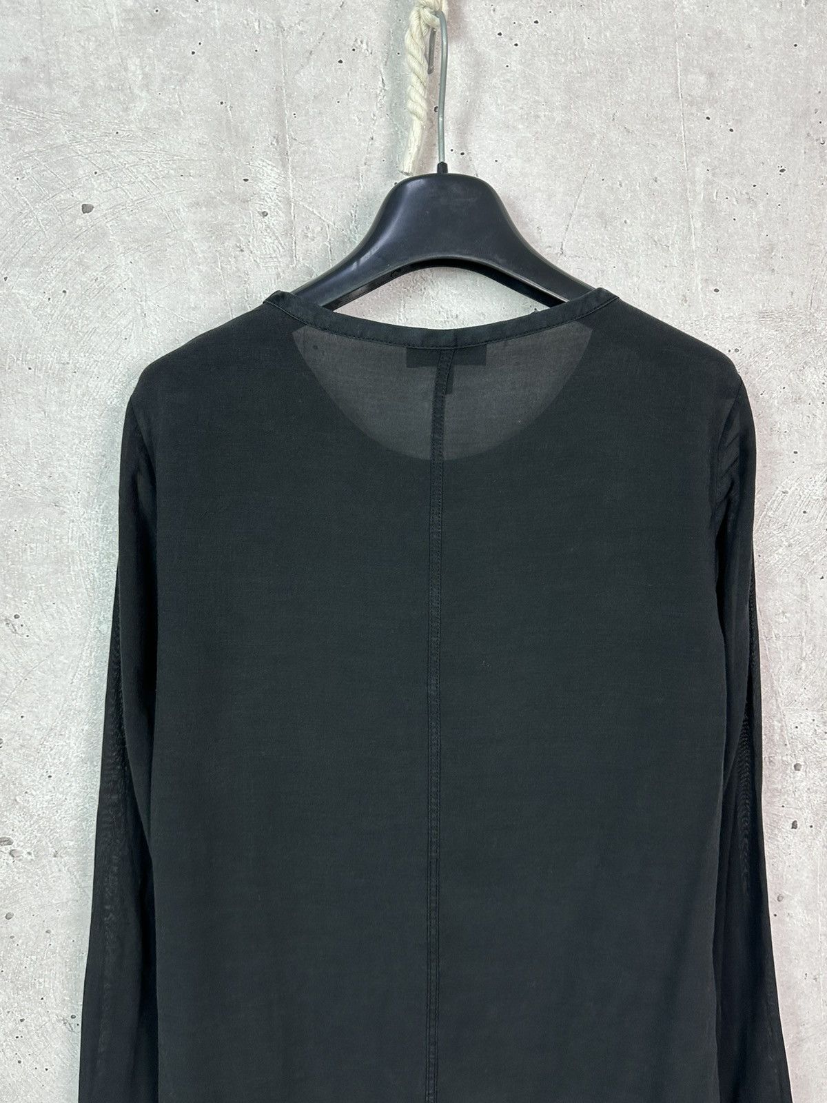 Rag & Bone × Vintage Rag&Bone Wool Silk Blended Black Ribbed Long Sleeve Sweater Size S / US 4 / IT 40 - 7 Thumbnail