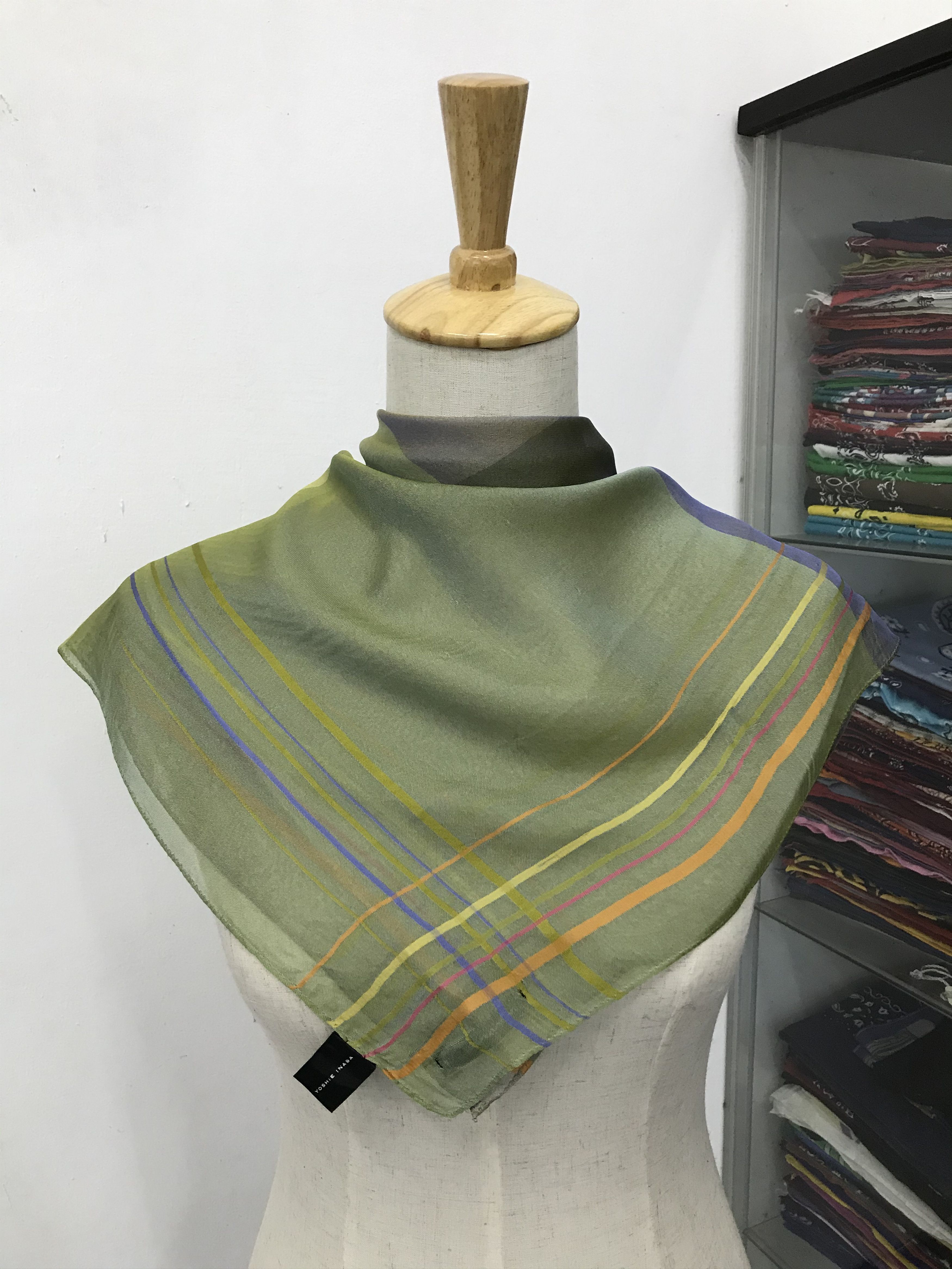 yoshie inaba Vintage Yoshie Inaba Silk Scarf Size ONE SIZE - 1 Thumbnail