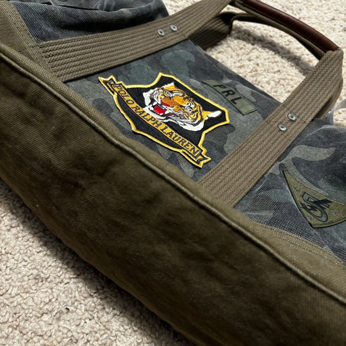 Designer × Polo Ralph Lauren Polo Ralph Lauren Military Duffle Bag Size ONE SIZE - 7 Thumbnail