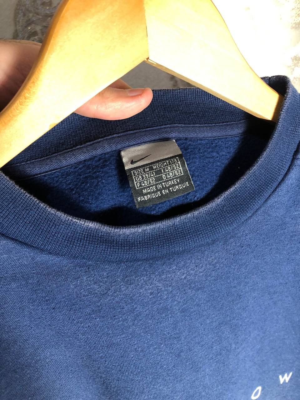 Nike × Vintage VERY RARE NIKE TOWN LONDON SWEATSHIRT BIG LOGO DRILL Y2K 90s Size US M / EU 48-50 / 2 - 3 Thumbnail