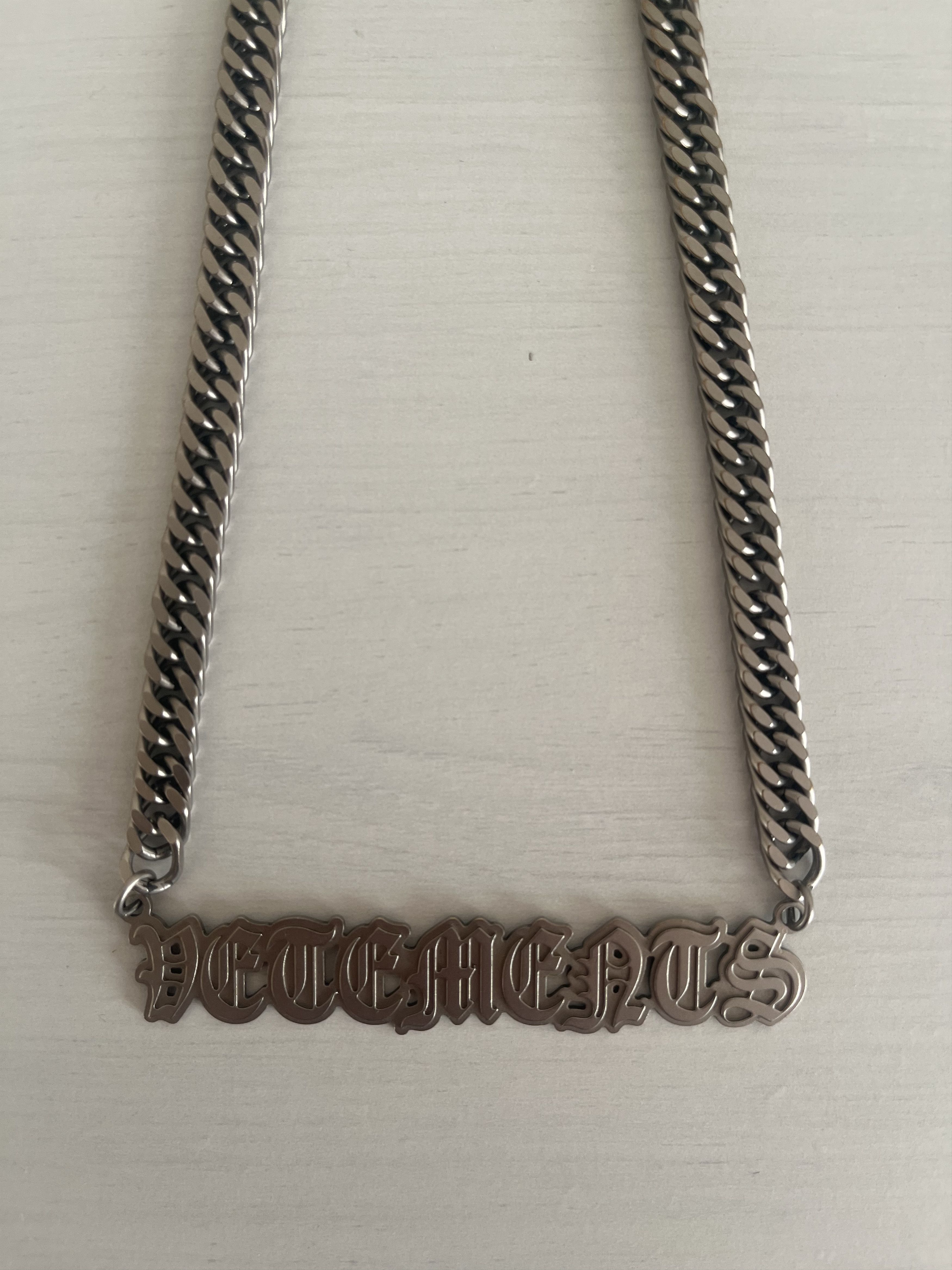 Vetements Vetements necklace chain Size ONE SIZE - 4 Thumbnail
