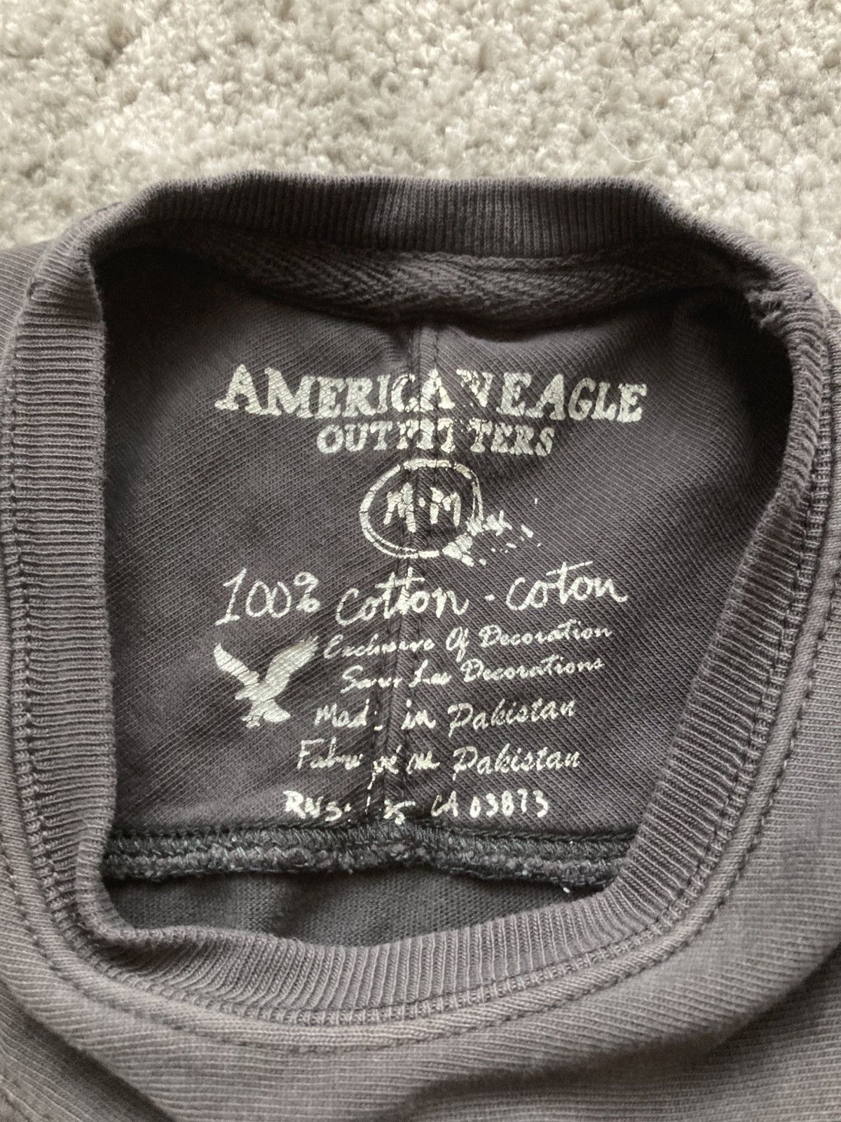American Eagle Outfitters American Eagle “AE 77” Distressed Graphic Tank –Men’s Size M Size US M / EU 48-50 / 2 - 3 Thumbnail