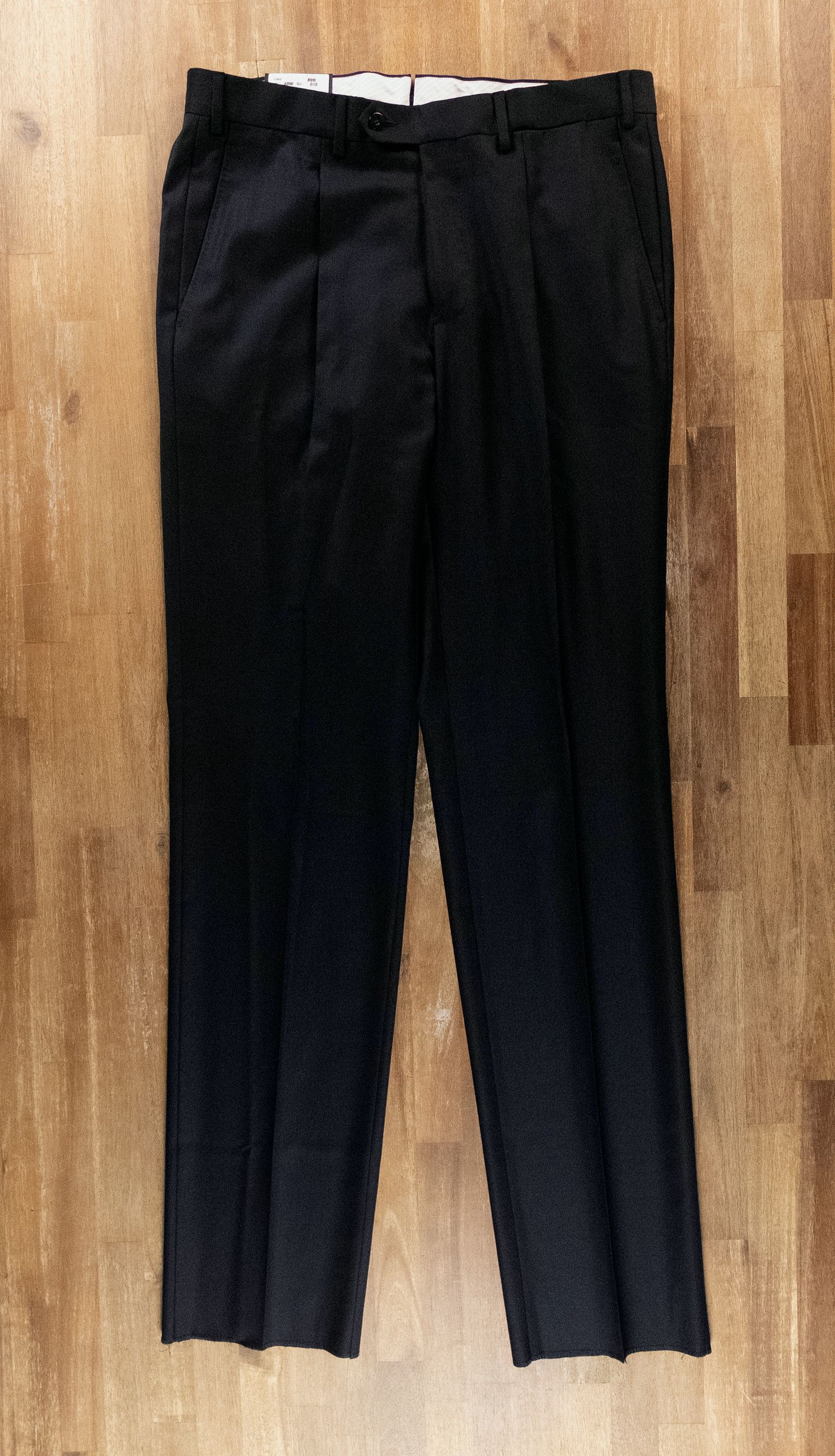 Caruso CARUSO navy blue wool dress pants trousers 34 / 50 Size US 34 / EU 50 - 1 Thumbnail