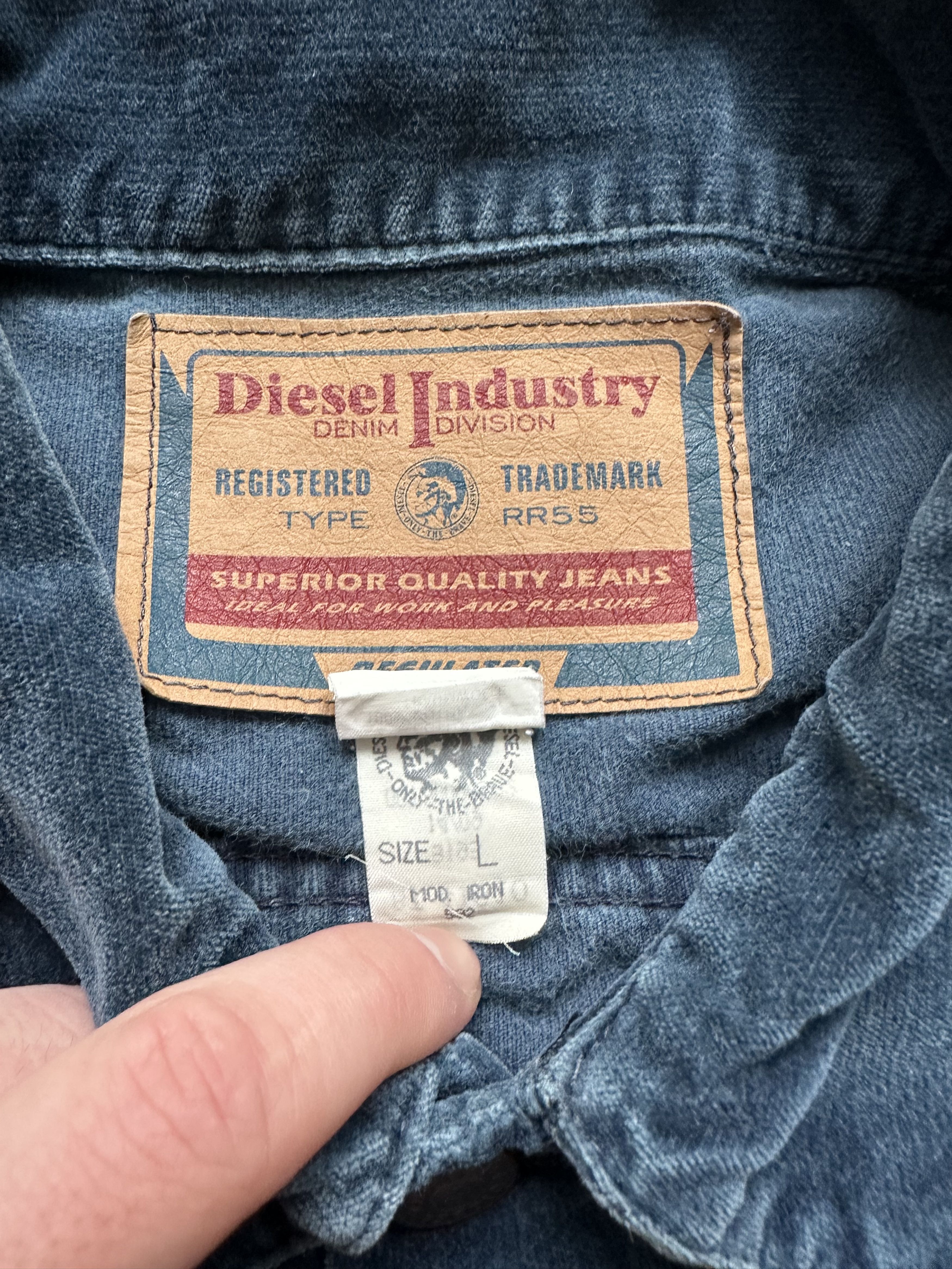Diesel Diesel velour jacket Size US L / EU 52-54 / 3 - 8 Thumbnail