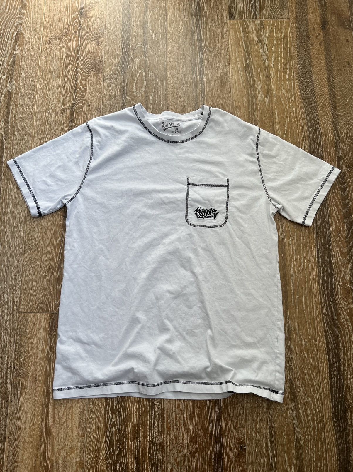 Vintage Kikwear ‘91 tee Size US XL / EU 56 / 4 - 1 Thumbnail