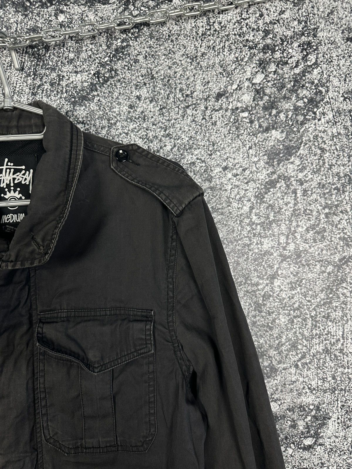 Stussy Stussy Vintage Full Zip 4 Pockets Jacket Vintage Rare Size M Size US M / EU 48-50 / 2 - 3 Thumbnail