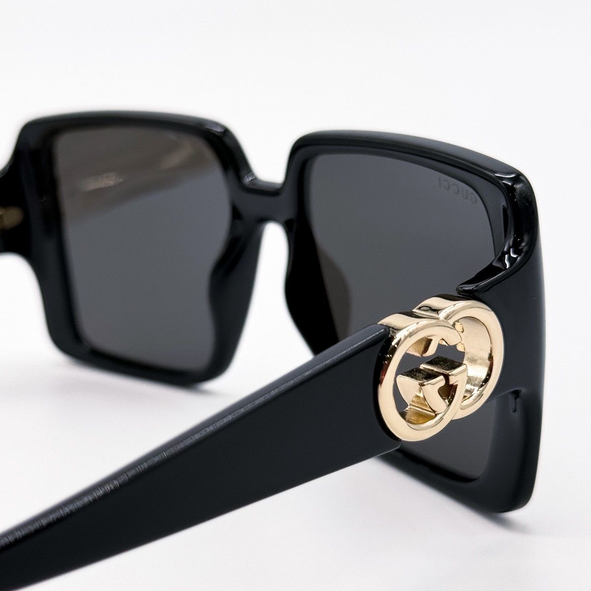 Gucci NEW GUCCI GG1692S 001 SQUARE BLACK GREY WOMEN SUNGLASSES Size ONE SIZE - 7 Thumbnail