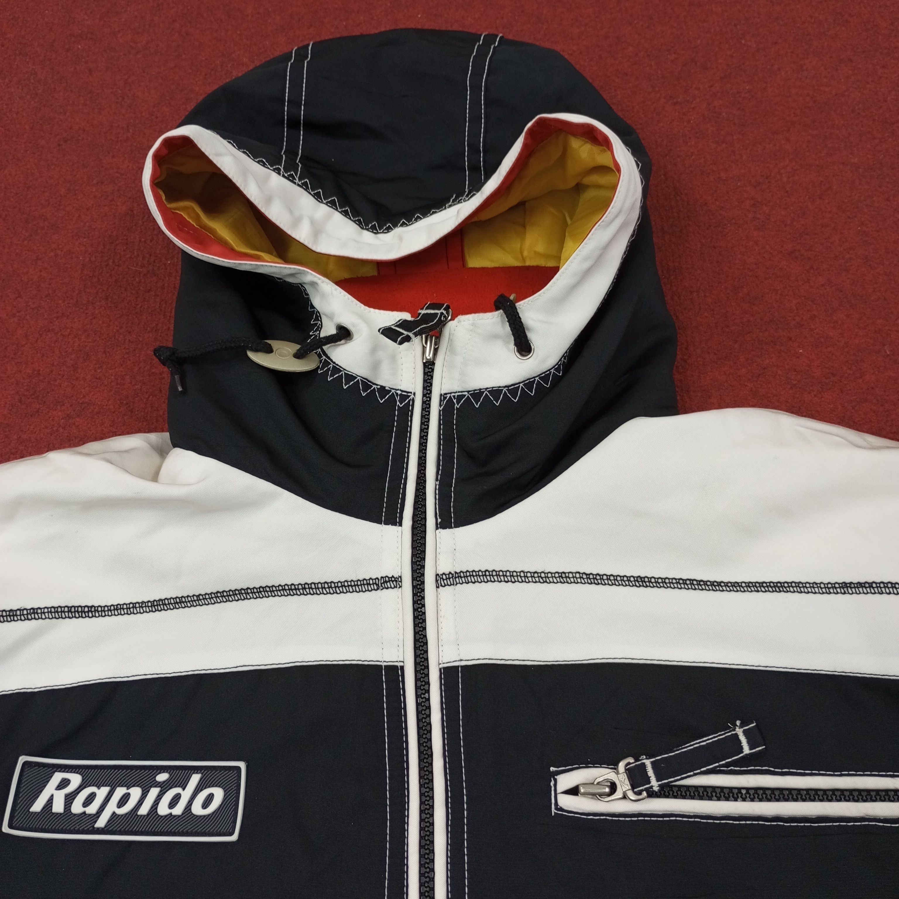 Vintage Rapido Winter Style Half Zipper Jacket c251n Size US XXL / EU 58 / 5 - 3 Thumbnail