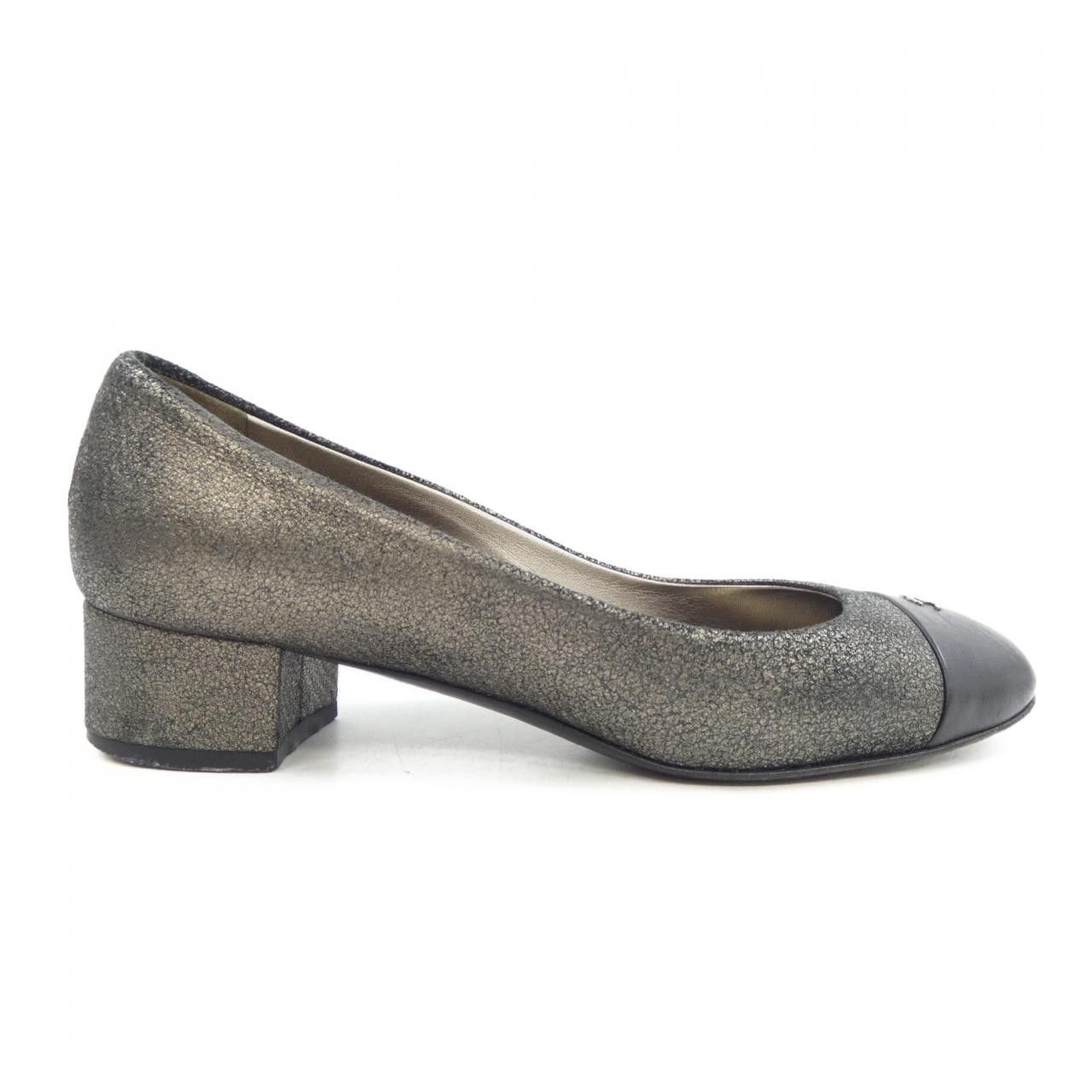 Chanel Chanel Chanel G28429Y15221 Embossed Lambskin Calfskin Pumps Leather Shoes G28429Y15221 DUTY FREE for USA Size ONE SIZE - 1 Thumbnail