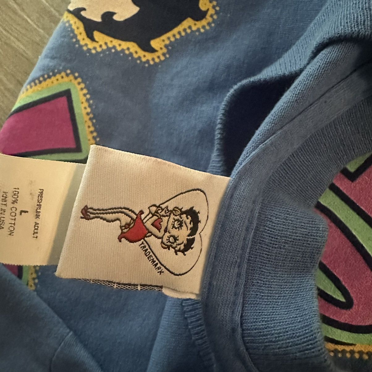 Vintage Vintage Betty Boop Size US L / EU 52-54 / 3 - 3 Thumbnail