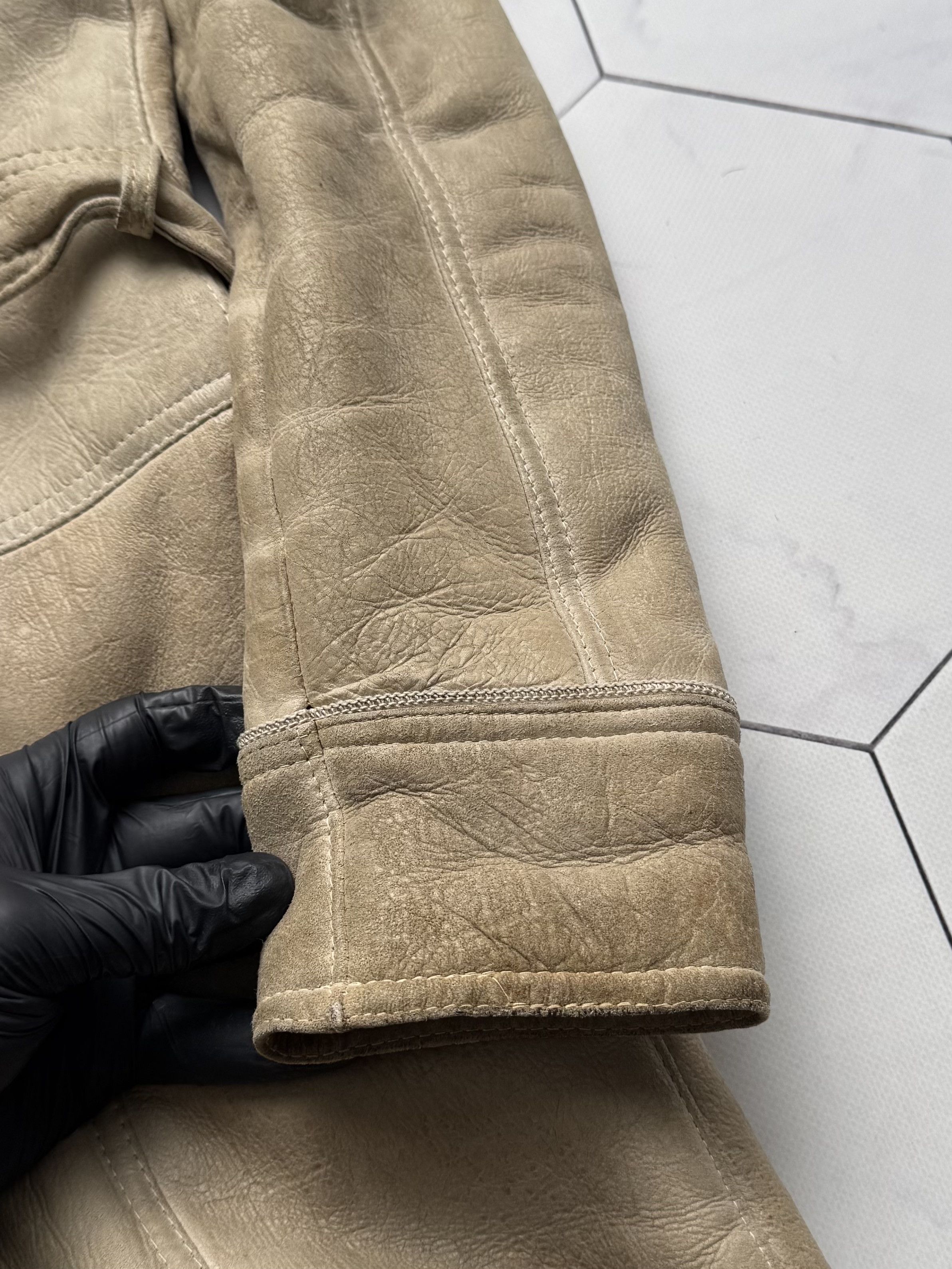 Vintage Vintage Real Shearling Coat With Hood And Belt (B250)D15E2 Size XS / US 0-2 / IT 36-38 - 23 Thumbnail