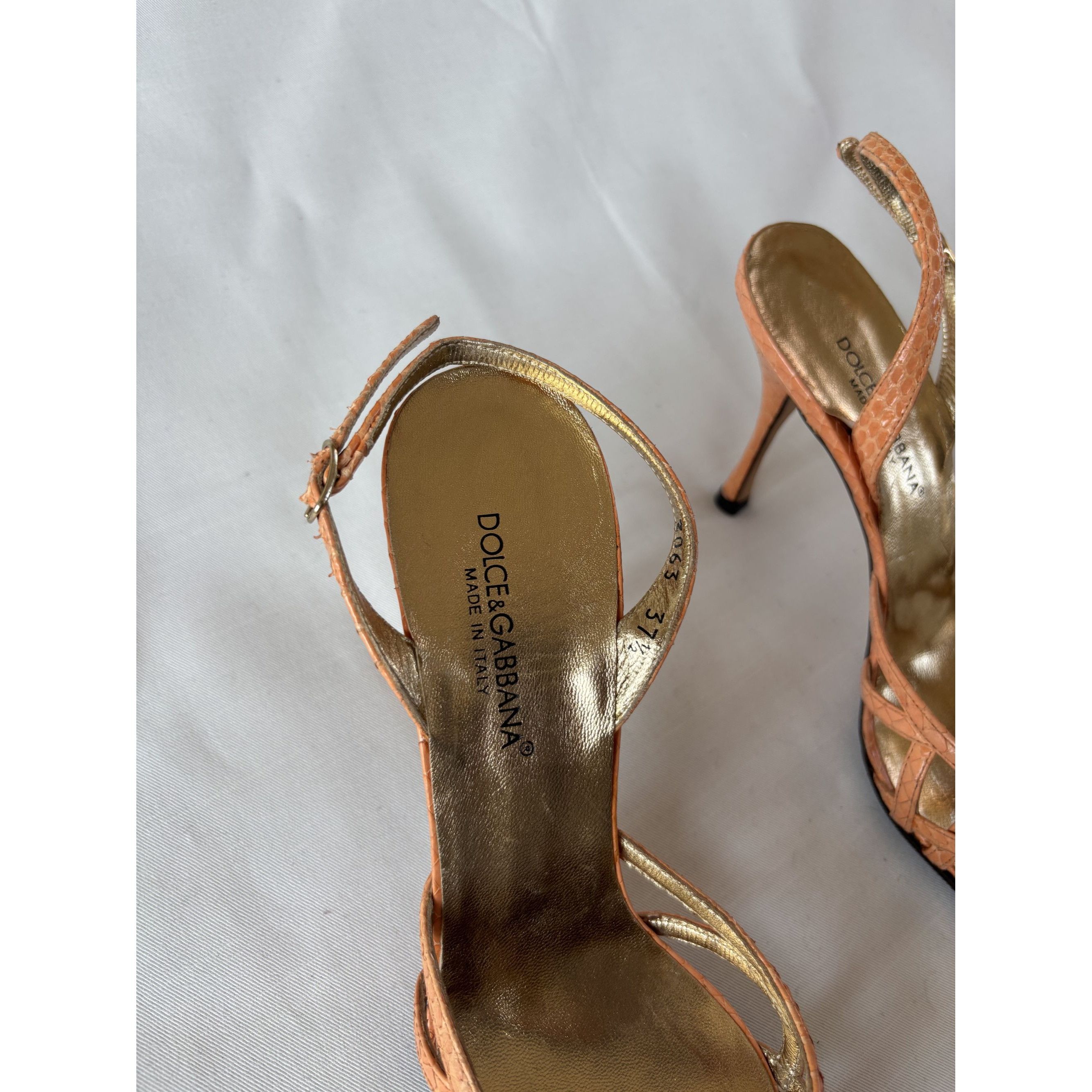 Dolce & Gabbana Slingbacks Dolce & Gabbana Size US 4.5 / IT 34.5 - 4 Thumbnail