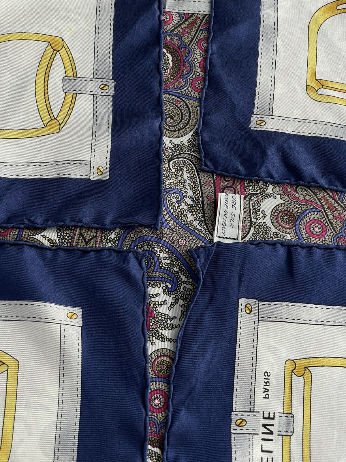 Celine Authentic "Céline" | Scarf Size ONE SIZE - 5 Thumbnail