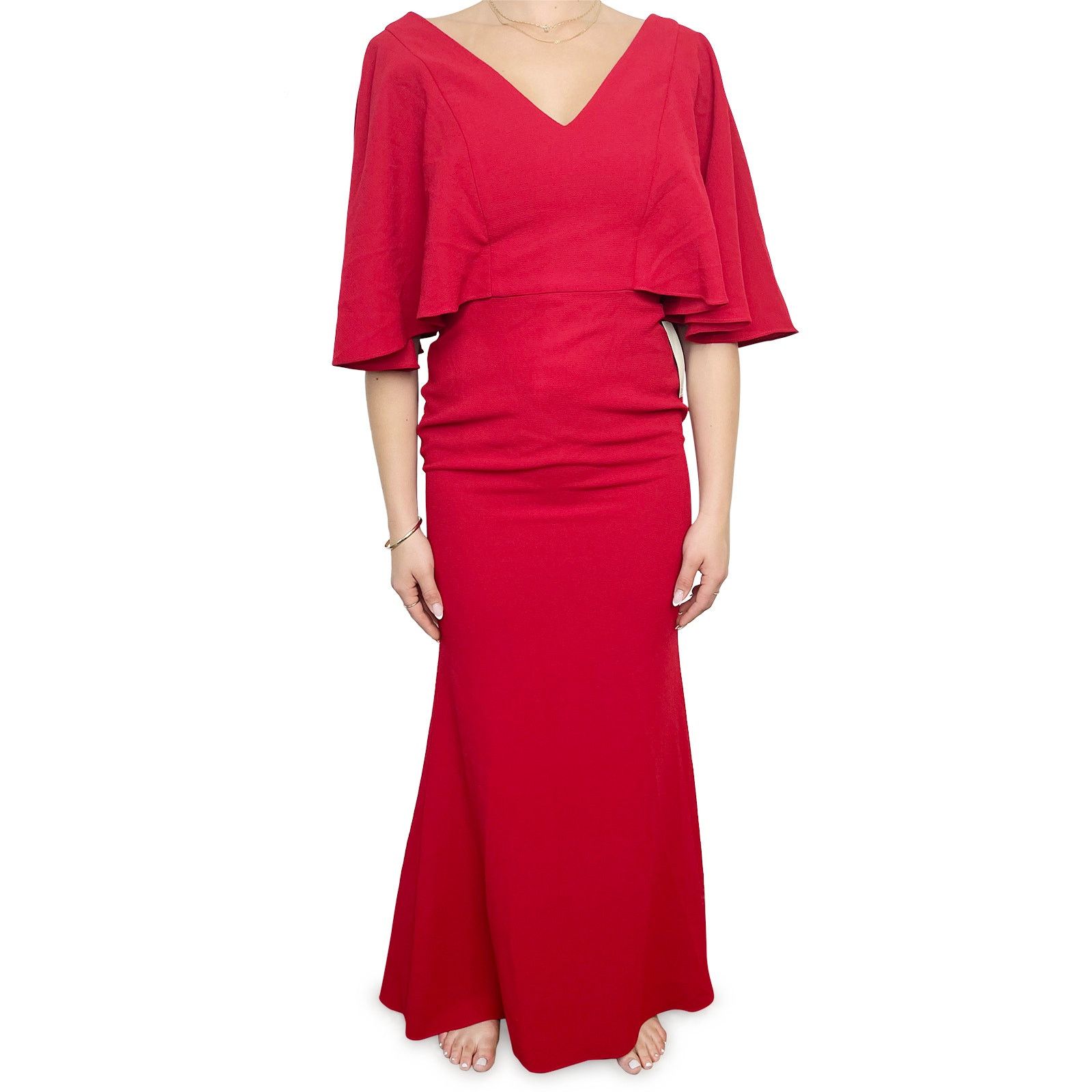 Badgley Mischka Red gown Size XS / US 0-2 / IT 36-38 - 1 Thumbnail