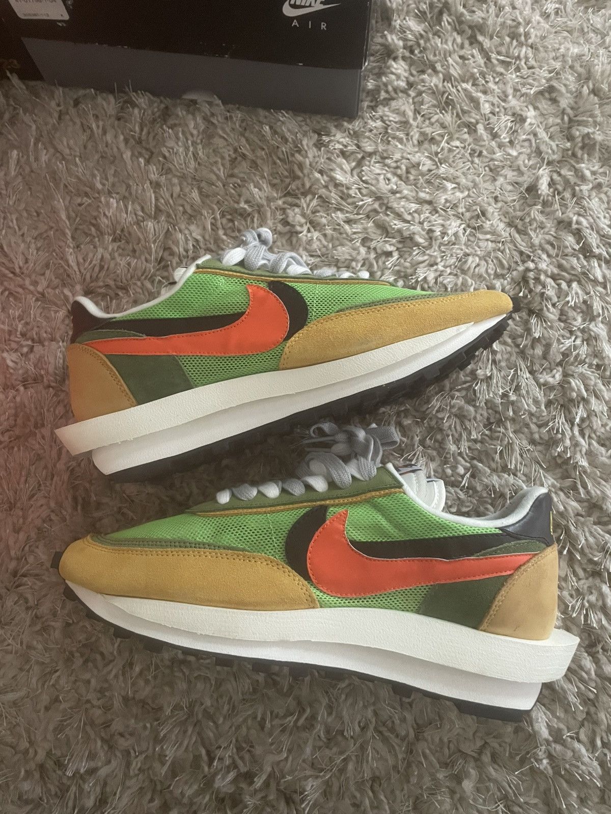 Nike × Sacai Nike Sacai x LDWaffle Green Gusto sz 9 Size US 9 / EU 42 - 2 Thumbnail