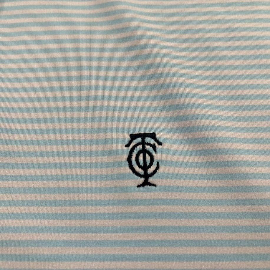 Peter Millar PETER MILLAR Polo Shirt Mens XL Multicolor Striped Summer Comfort Golf Casual Activewear Sports Logo Shirt Size US XL / EU 56 / 4 - 3 Thumbnail