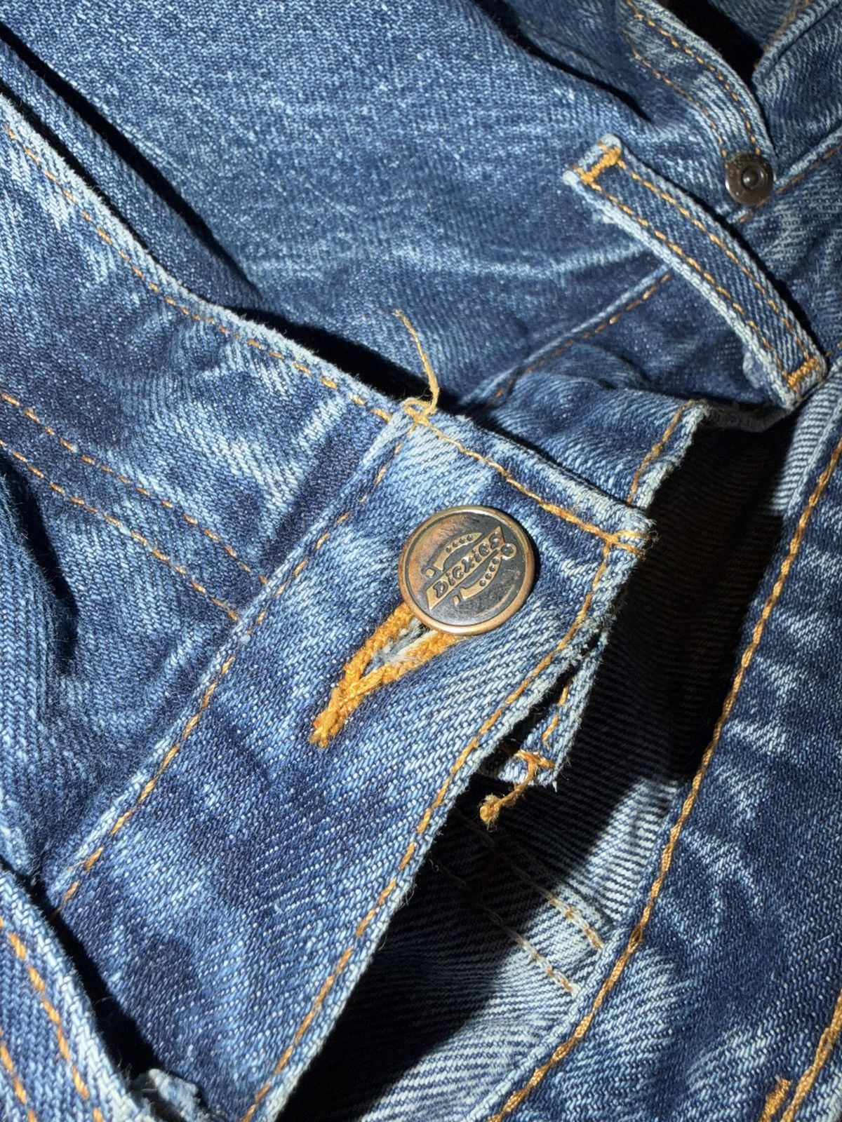 Dickies Vintage Dickies Worn Straight Leg Denim Size US 32 / EU 48 - 3 Thumbnail