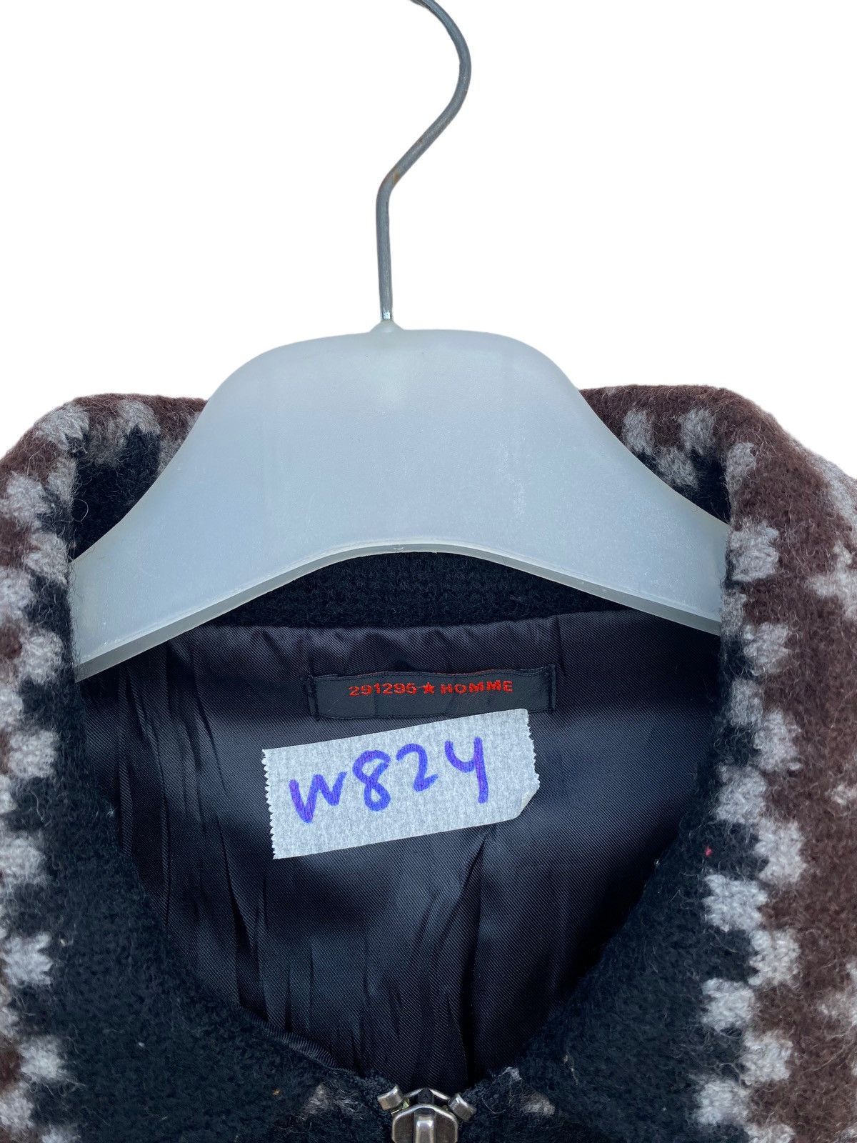 291295=Homme 291295 Homme Wooly Printed Jacket Size US M / EU 48-50 / 2 - 3 Thumbnail