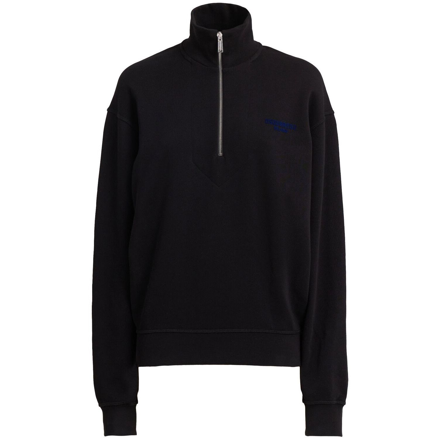 Dsquared2 DSQUARED2 Just Right Black Sweatshirt New & Authentic (Women Size US M / EU 48-50 / 2 - 1 Thumbnail