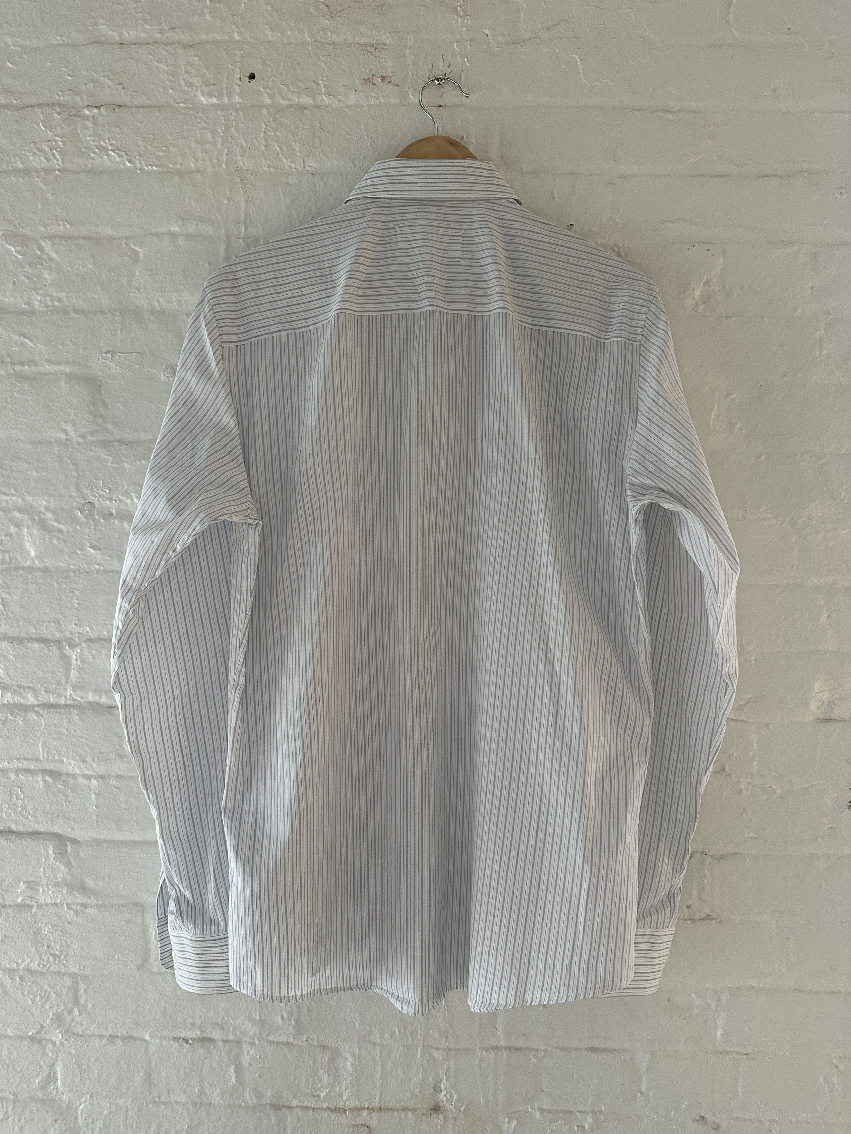 Maison Margiela Maison Margiela Striped Button Up Shirt Size US M / EU 48-50 / 2 - 3 Thumbnail