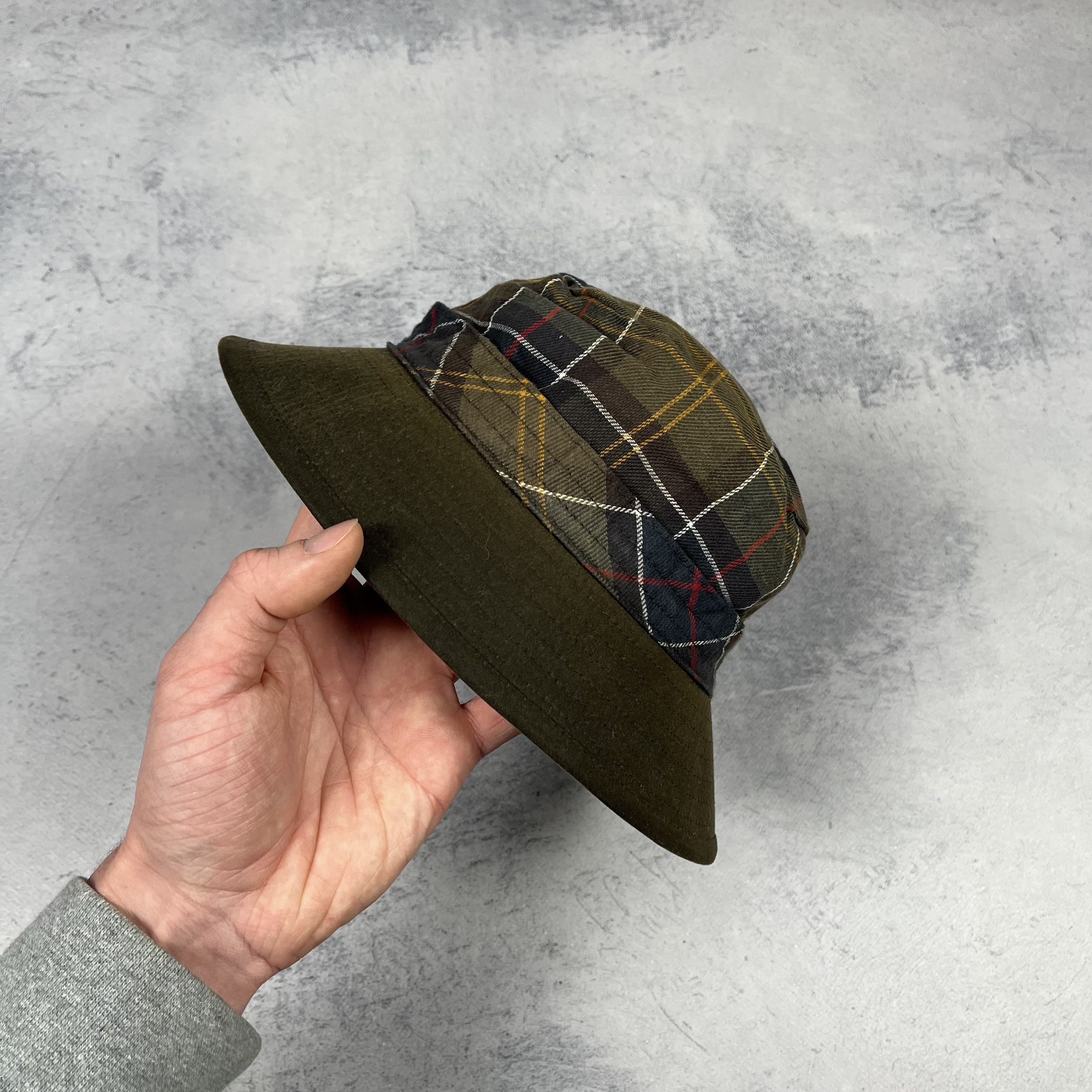 Barbour Barbour Waxed Olive Bucket Hat Size ONE SIZE - 12 Thumbnail