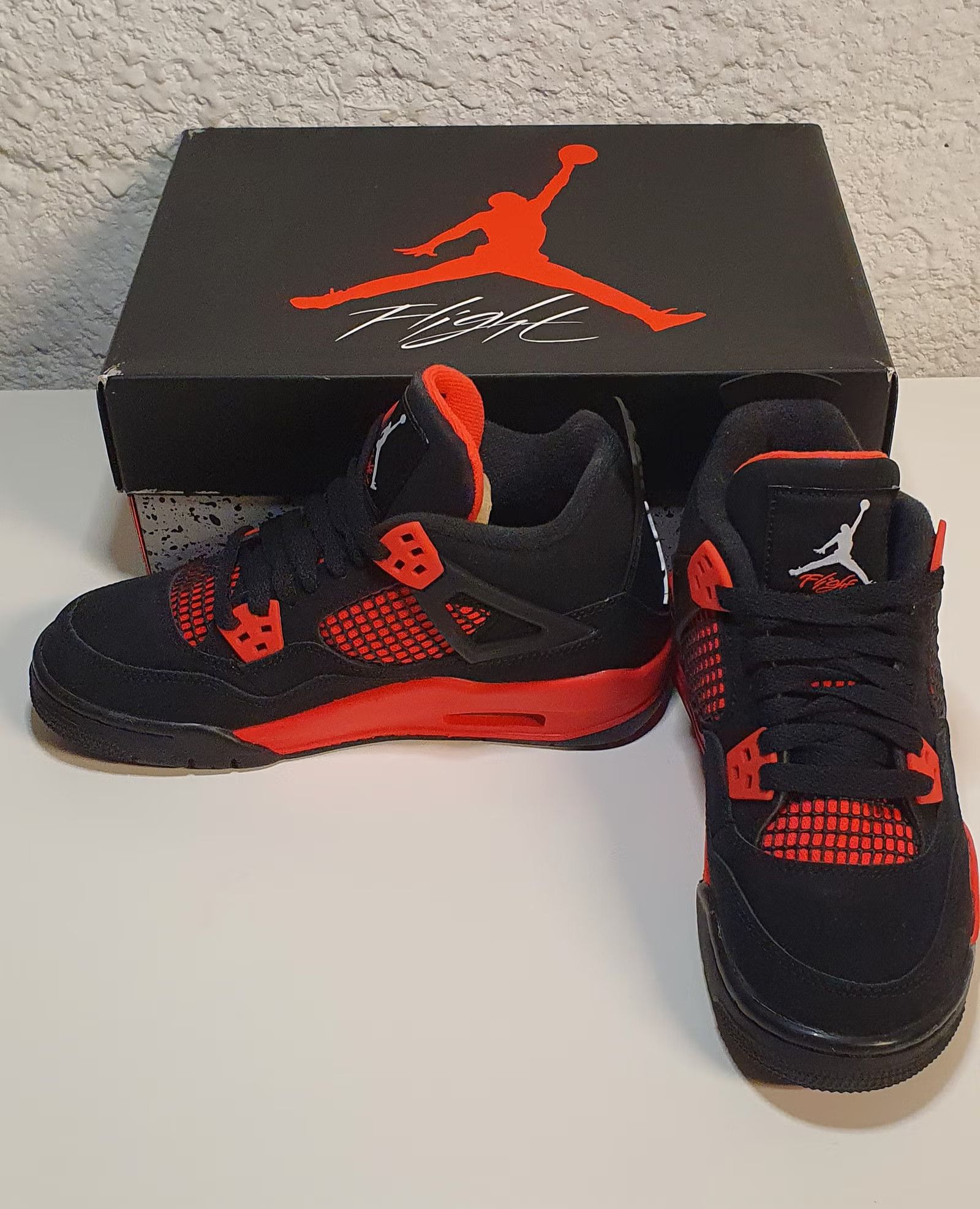 Jordan Brand Air Jordan 4 Red Thunder (GS) Size US 4.5 / IT 34.5 - 1 Thumbnail