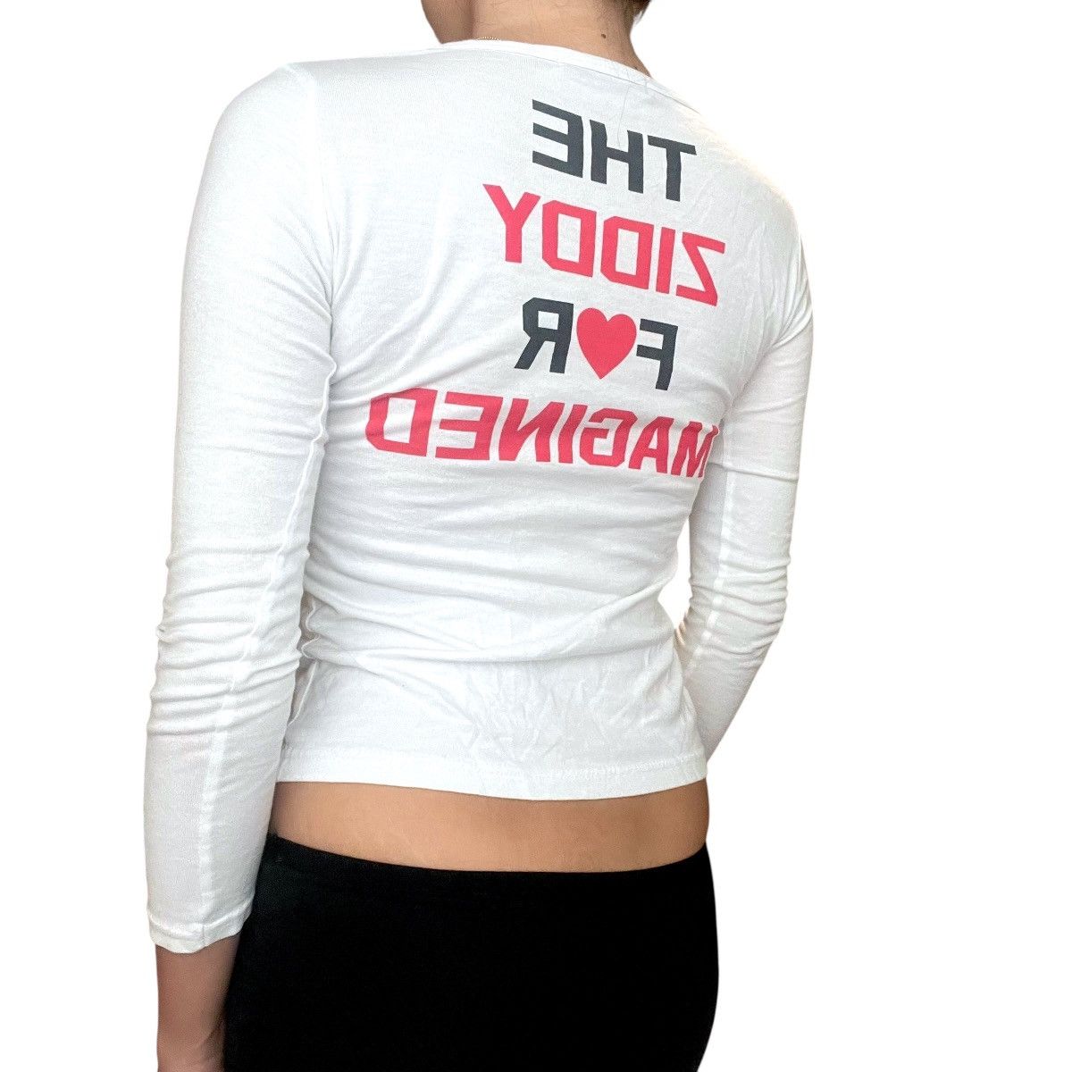 Other Y2K Ace of Hearts long sleeve top🃏♥️ Size XS / US 0-2 / IT 36-38 - 3 Thumbnail