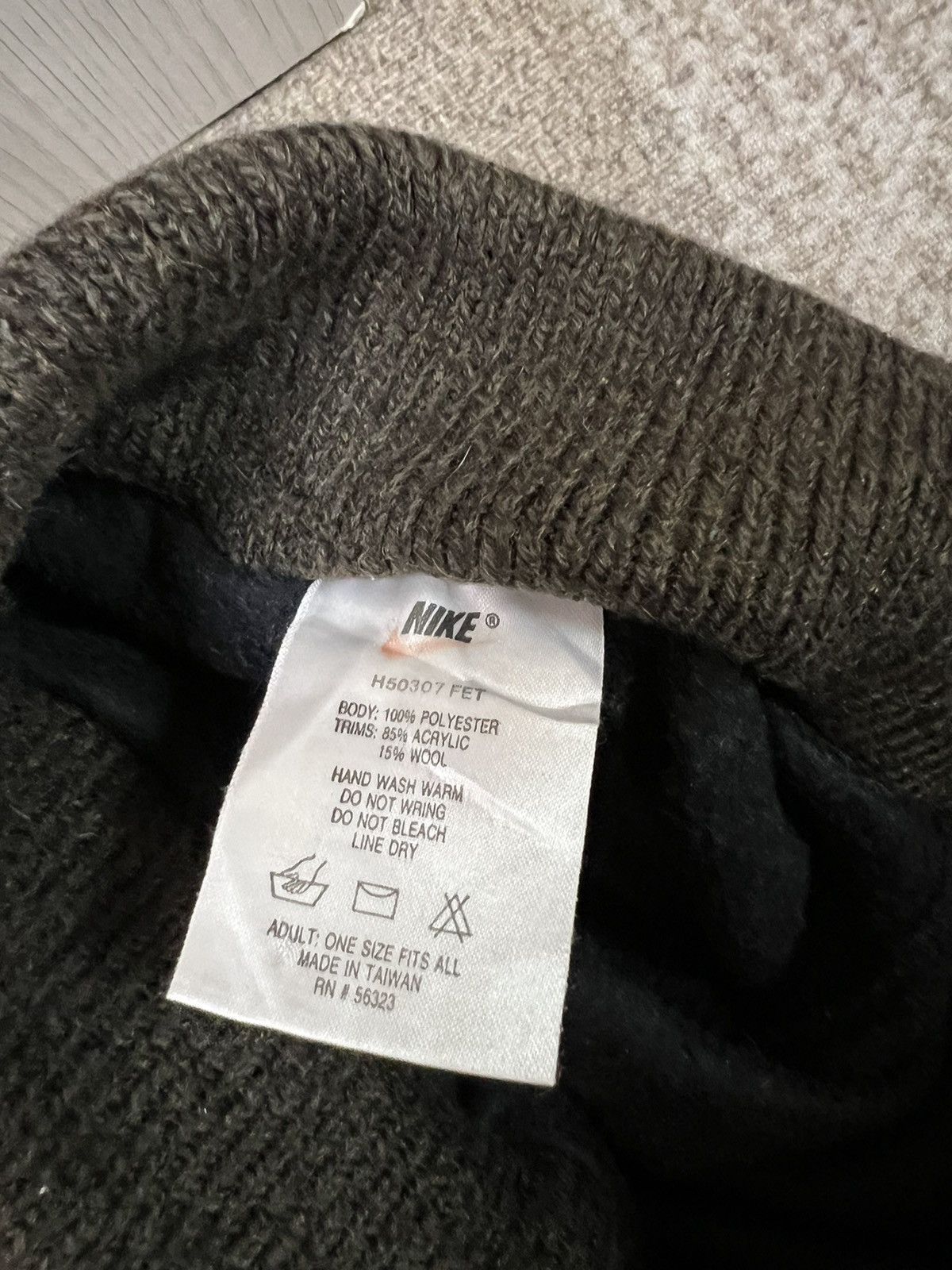 Nike ACG Vintage Nike ACG Big Logo Beanie Hats Size ONE SIZE - 6 Thumbnail