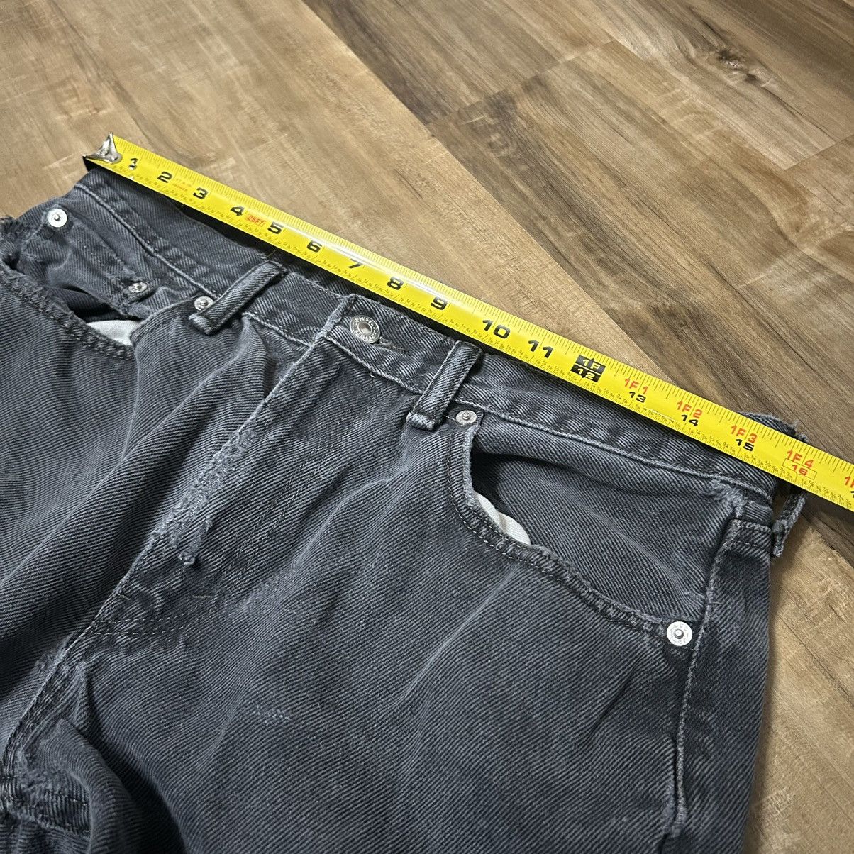Levi's Vintage Clothing Vintage Y2K Levis Black Grunge Streetwear Denim Jeans 32x28 Size US 32 / EU 48 - 4 Thumbnail