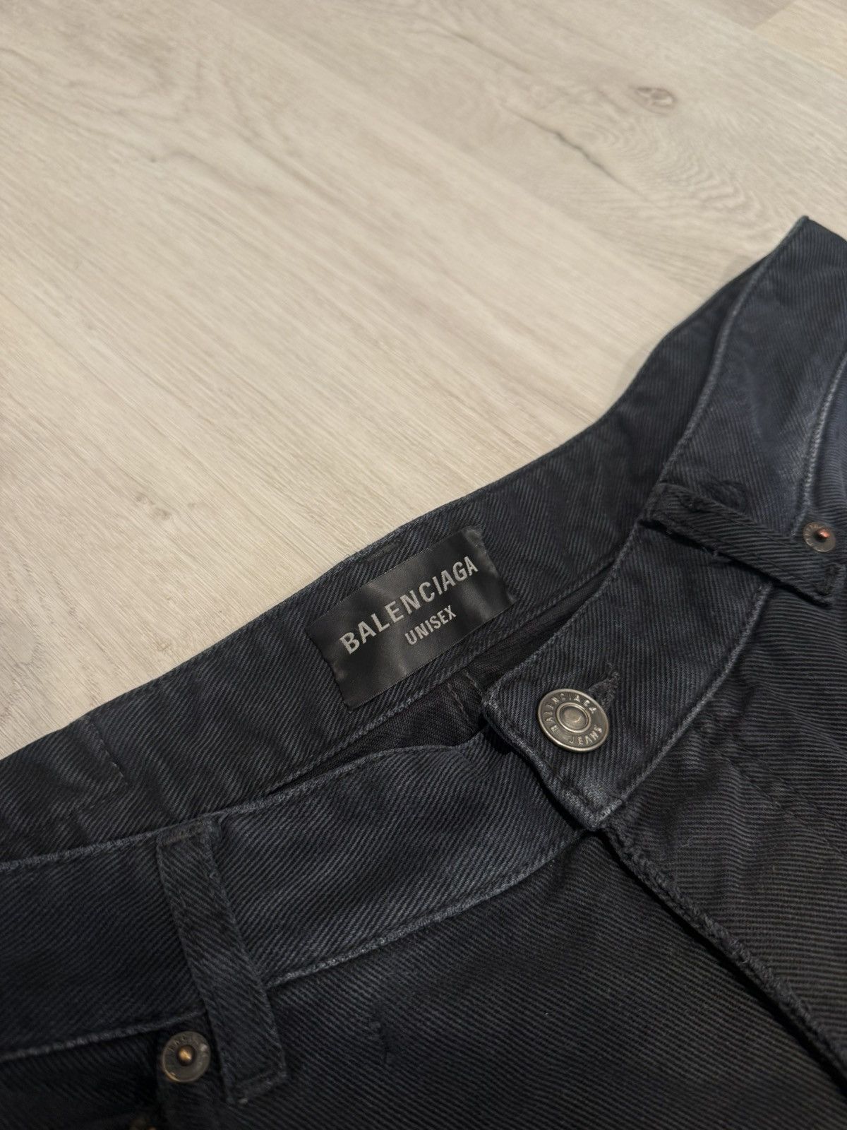 Balenciaga f/w 2023 wide leg baggy denim!! Size US 30 / EU 46 - 7 Thumbnail