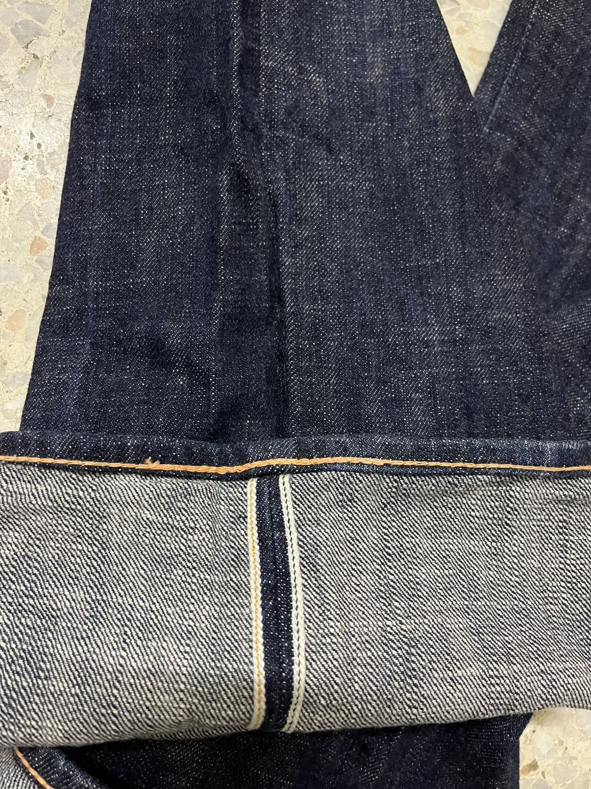 Japanese Brand Vintage Yamane selevedge bell bottom Jeans Size 31" - 3 Thumbnail