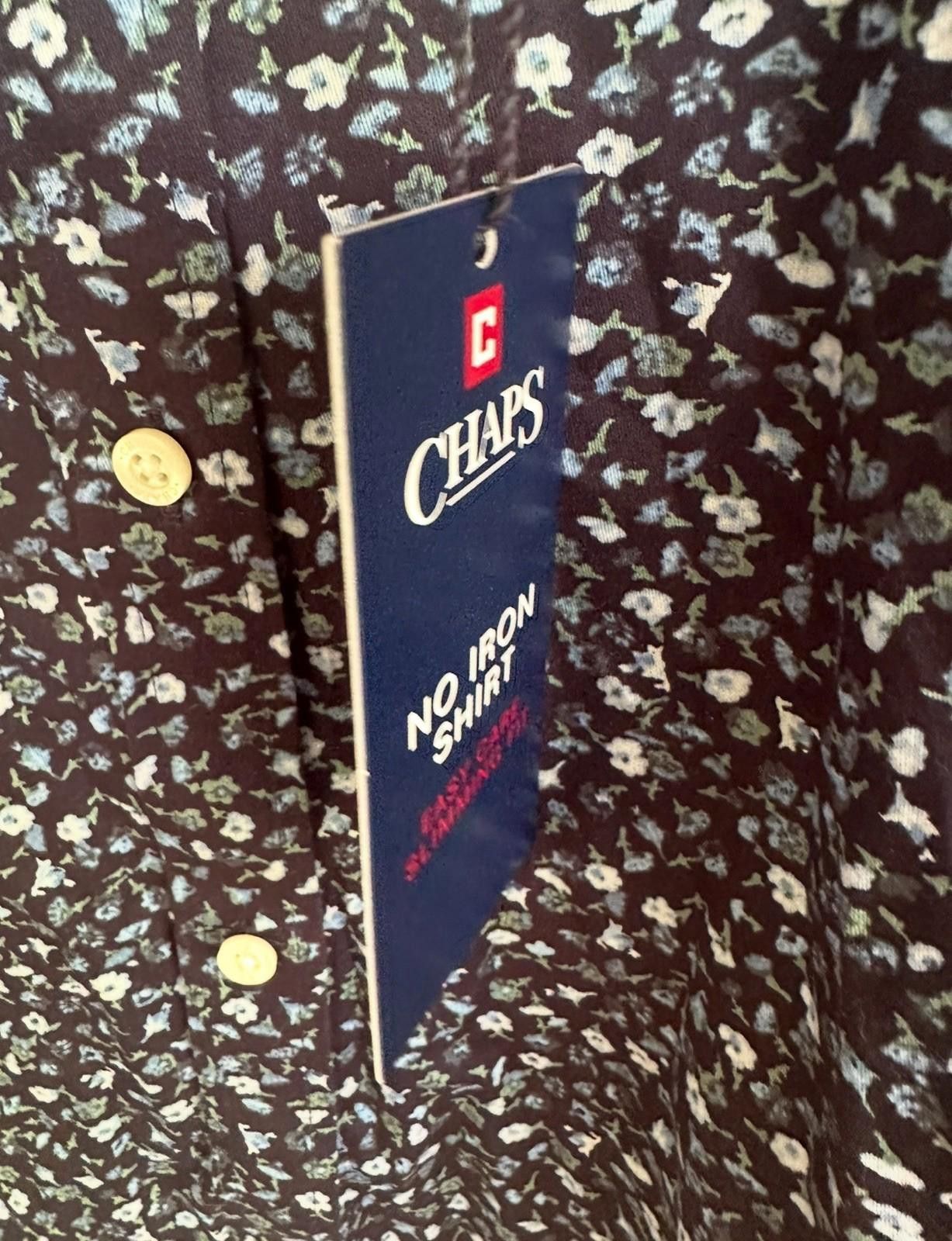 Chaps Chaps No Iron Button Down Women's Shirt Size xL Size XL / US 12-14 / IT 48-50 - 3 Thumbnail