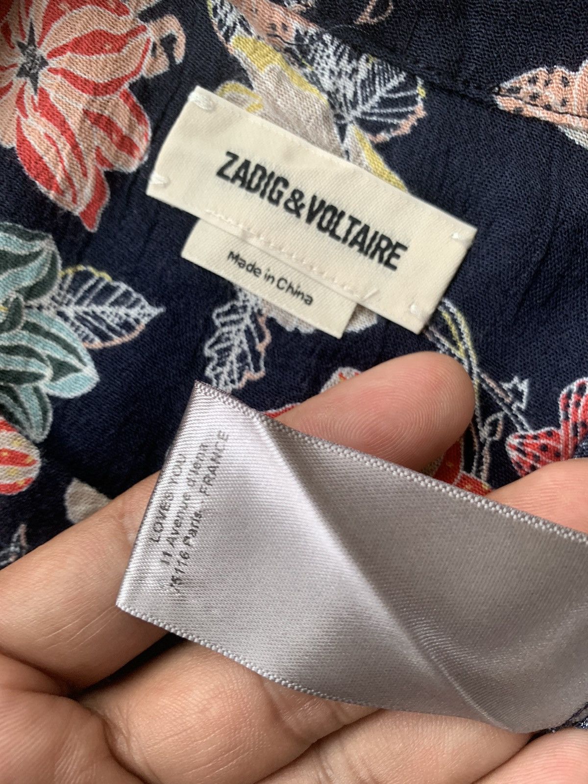 Zadig & Voltaire Zadig and voltaire floral fullprint blouse Size S / US 4 / IT 40 - 7 Thumbnail