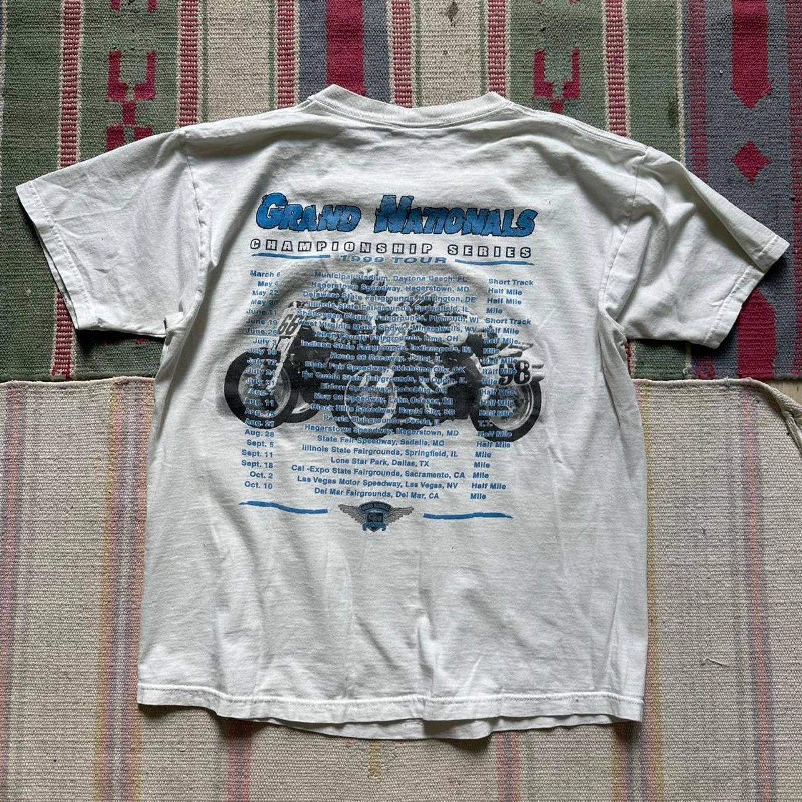 Vintage Vintage 90s BMX Chicago Moto Street Dirt Bike Graphic Shirt Size US L / EU 52-54 / 3 - 7 Thumbnail