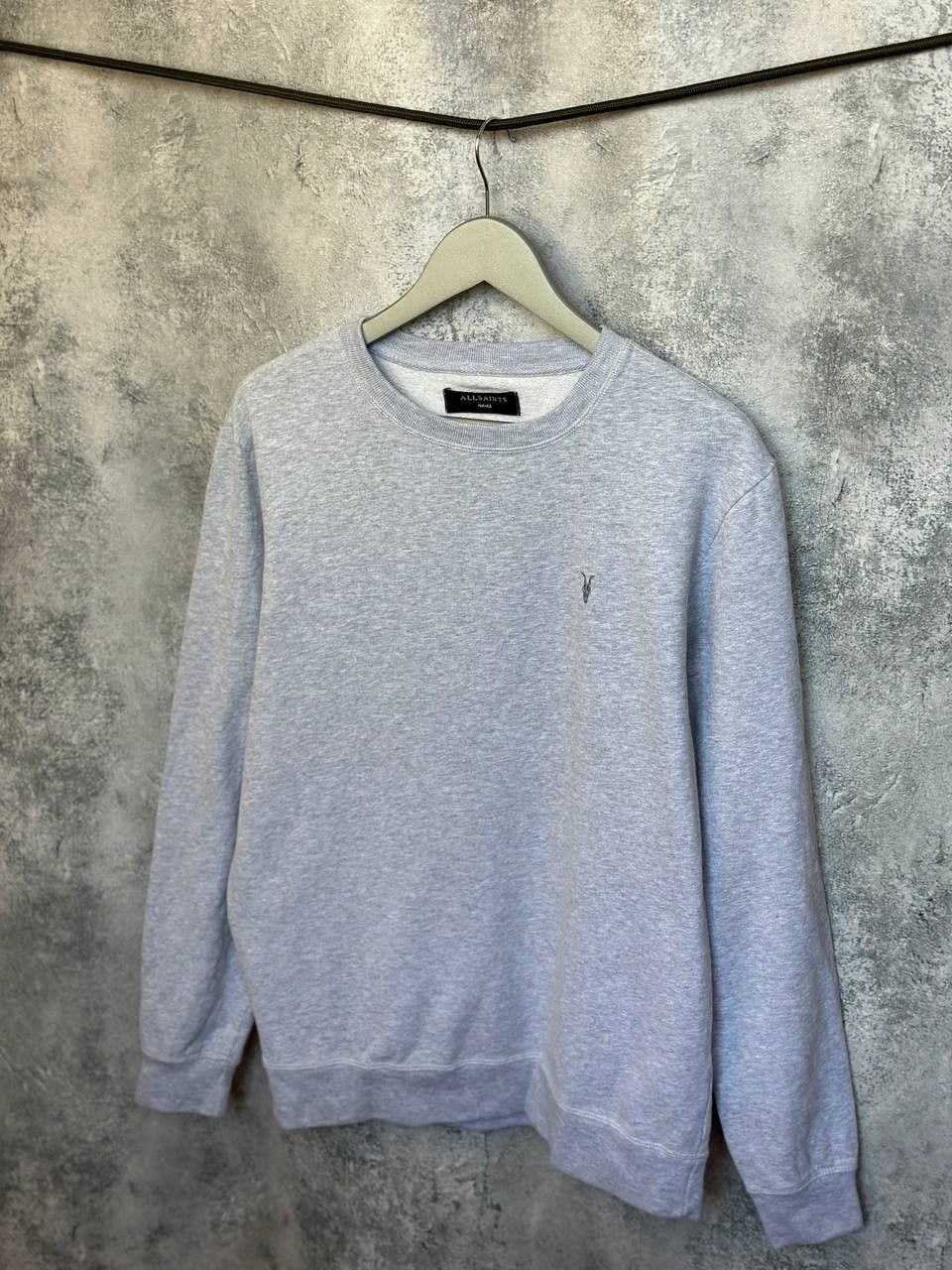 Allsaints ALLSAINTS Aven Crew Sweatshirt Gray Pullover LS Oversized Size US S / EU 44-46 / 1 - 1 Thumbnail