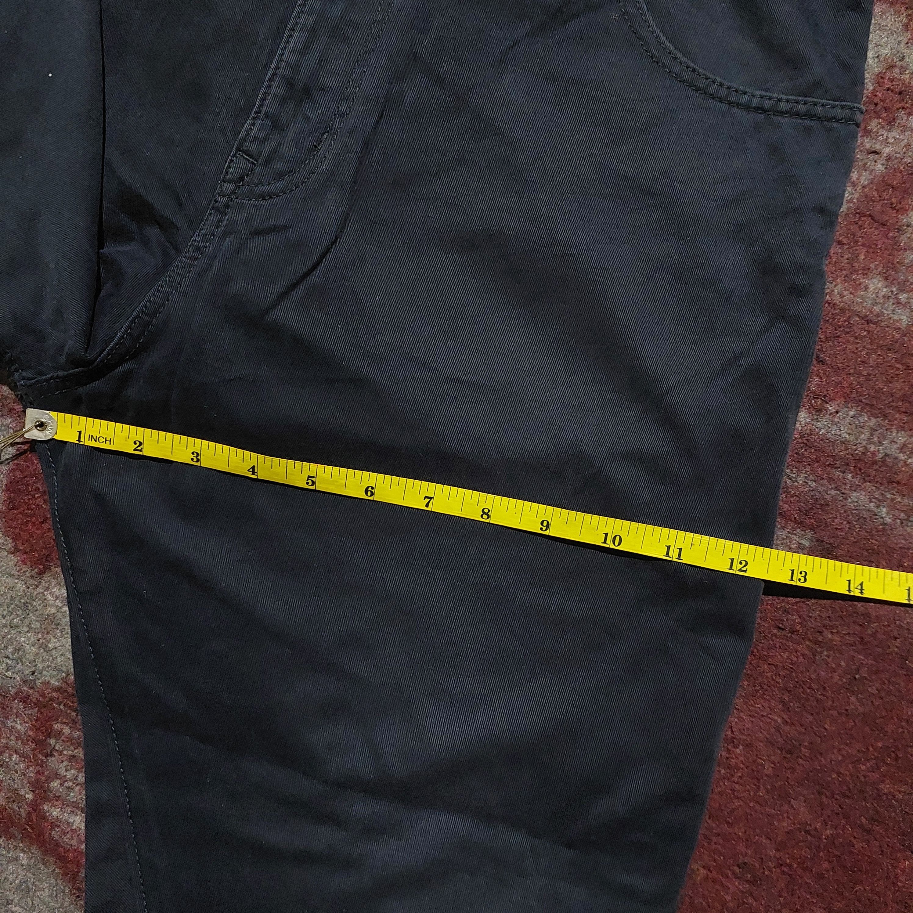 Frapbois Frapbois issey miyake navy drop crotch pants Size US 32 / EU 48 - 13 Thumbnail