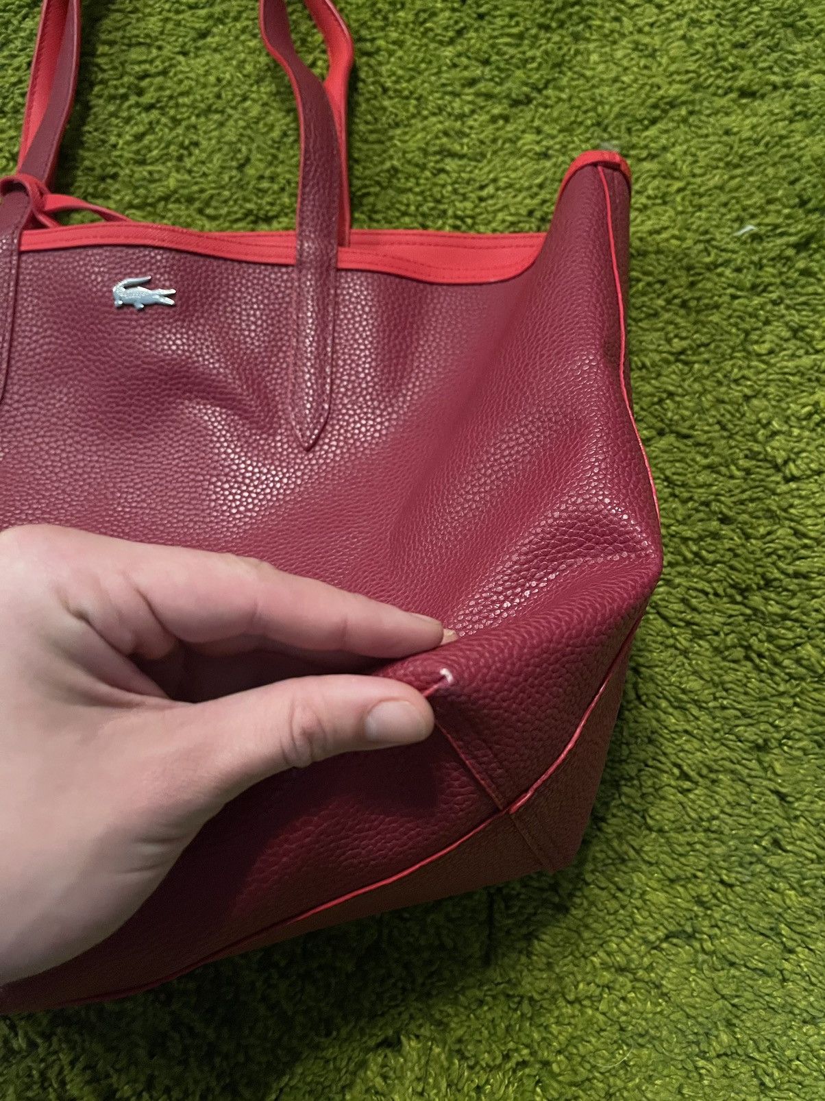 Designer × Lacoste 🐊 Lacoste reversible handle bag Size ONE SIZE - 12 Thumbnail