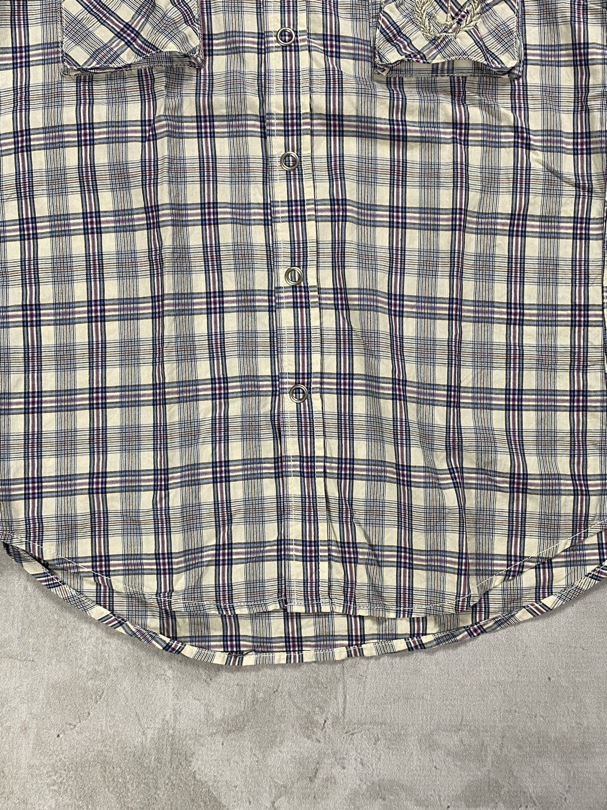 If Six Was Nine × In The Attic × semanticdesign Semantic Design Plaid Wastern Shirt Size US M / EU 48-50 / 2 - 3 Thumbnail