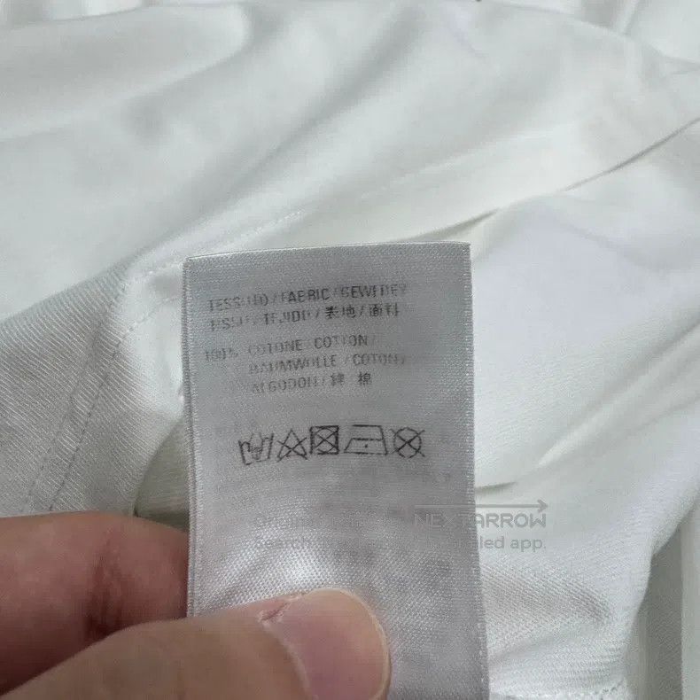 Balenciaga Balenciaga White Letter Printed Short-sleeve Size US XS / EU 42 / 0 - 4 Thumbnail