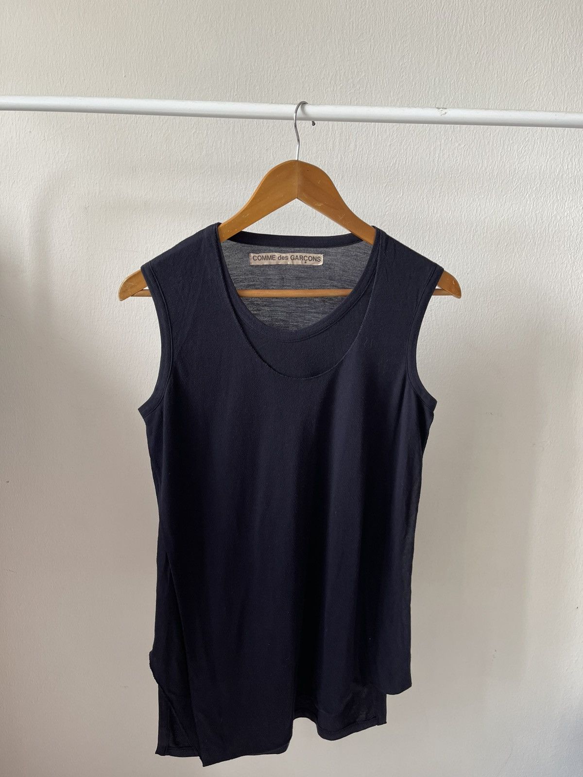 Comme des Garcons 80s Comme Des Garcons layered Tank top Size US S / EU 44-46 / 1 - 2 Thumbnail