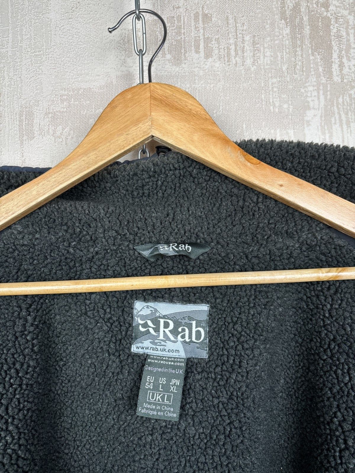 Rab Mint! RAB Double Pile Jacket QFC-20 Fleece Size L Gray Size US L / EU 52-54 / 3 - 5 Thumbnail