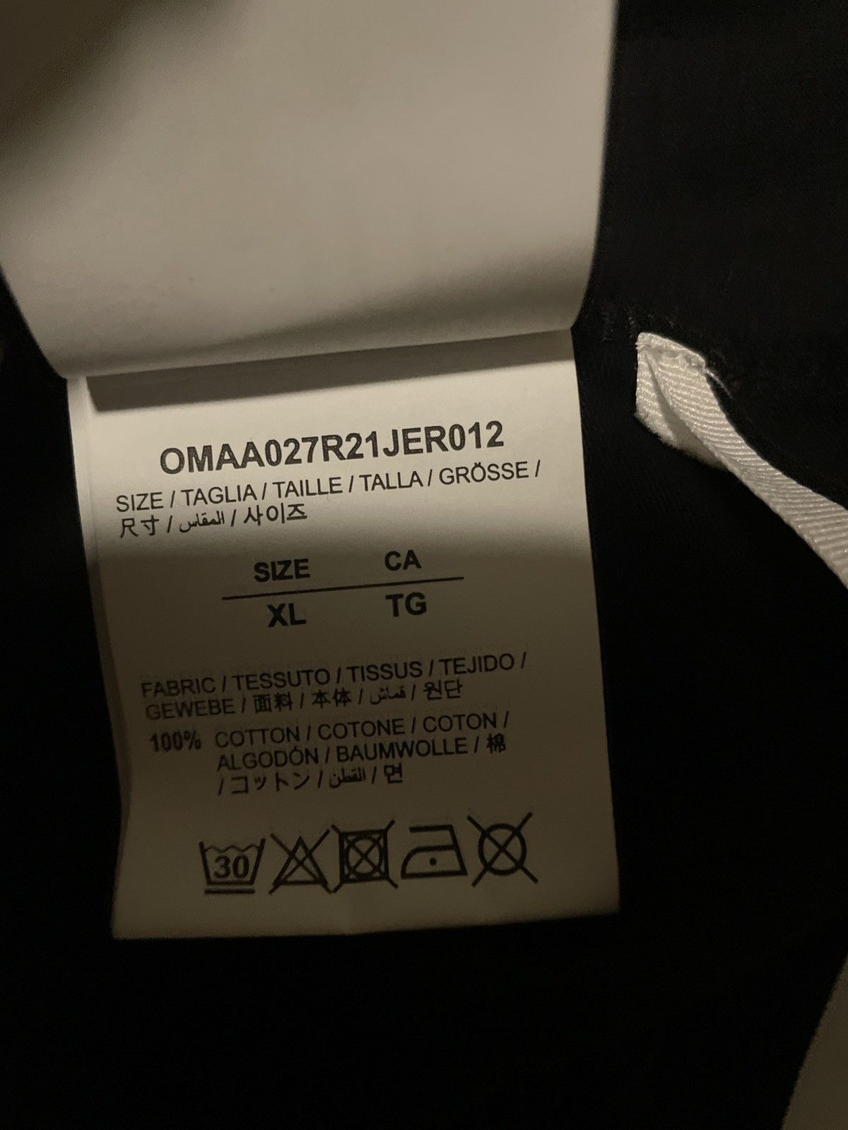 Off-White Off-White All Over Logo Tee Size US XL / EU 56 / 4 - 8 Thumbnail